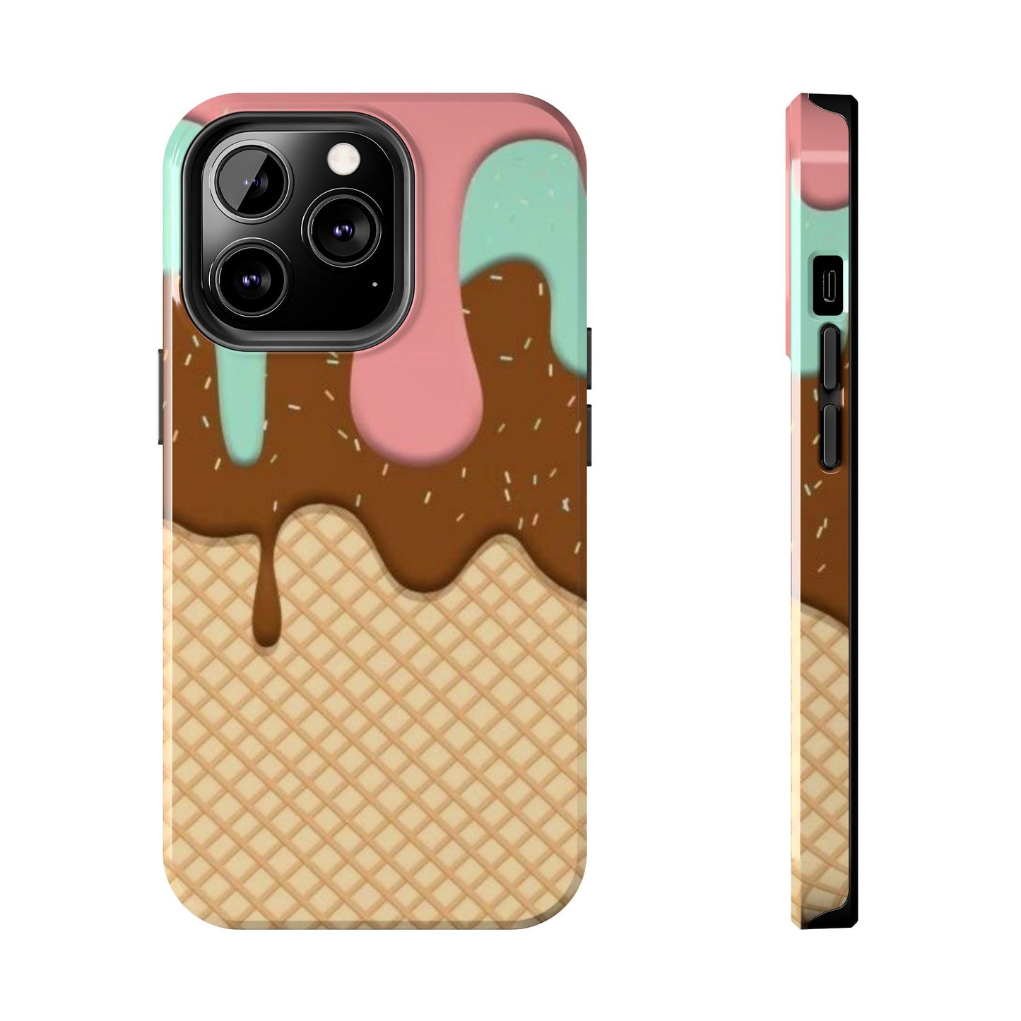 Ice Cream Drip Tough Phone Case