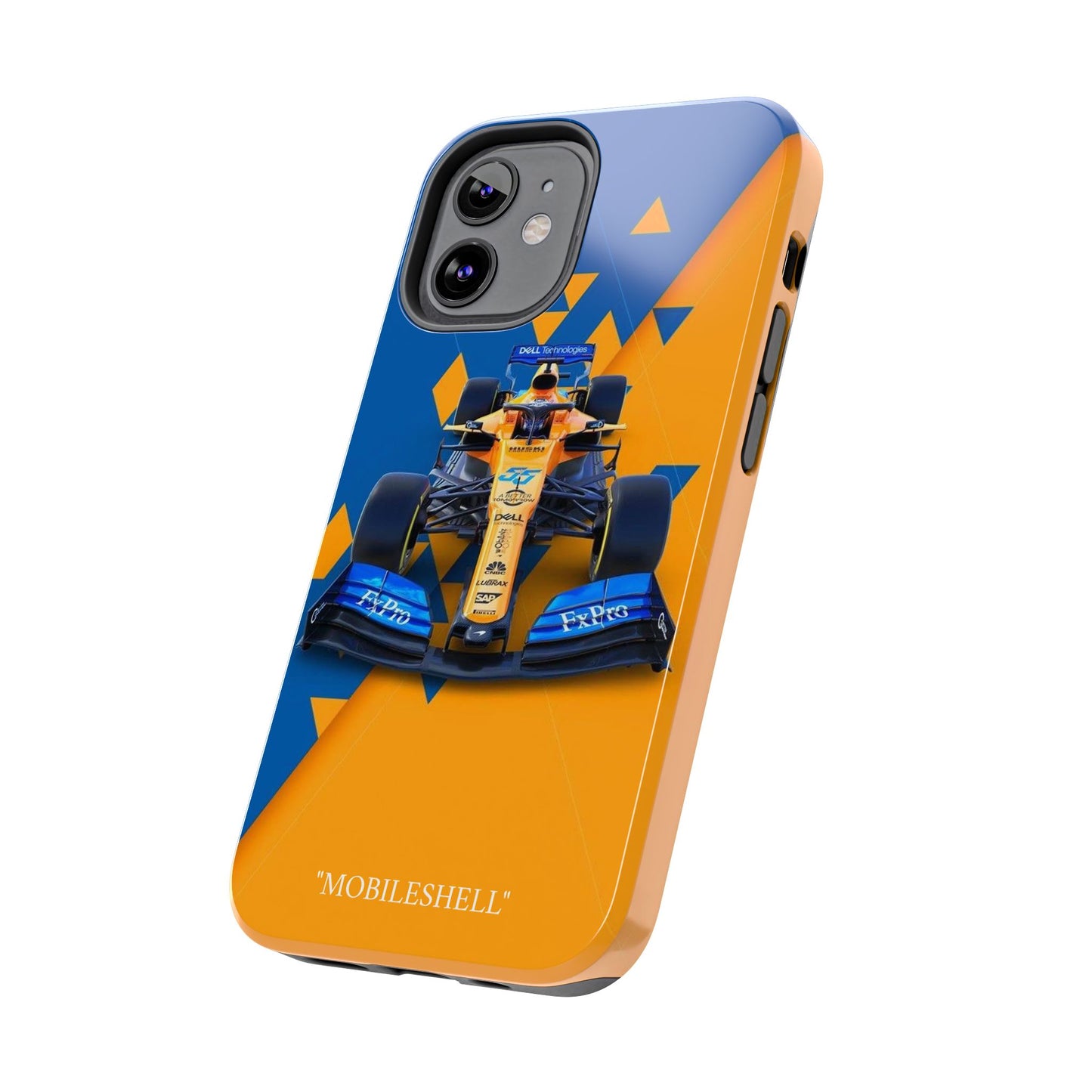 F1 team cartoon tough phone case