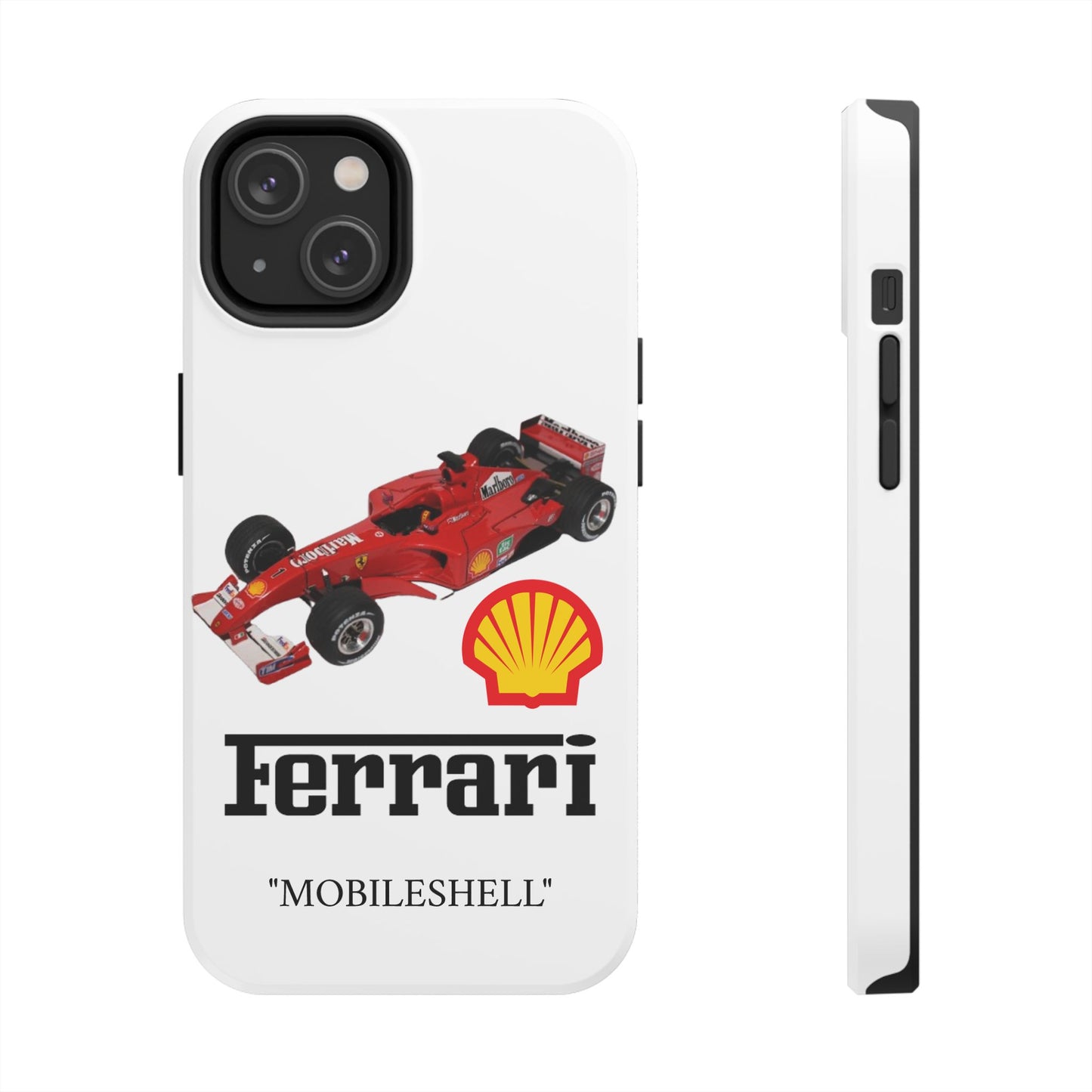 F1 team Shell tough phone case