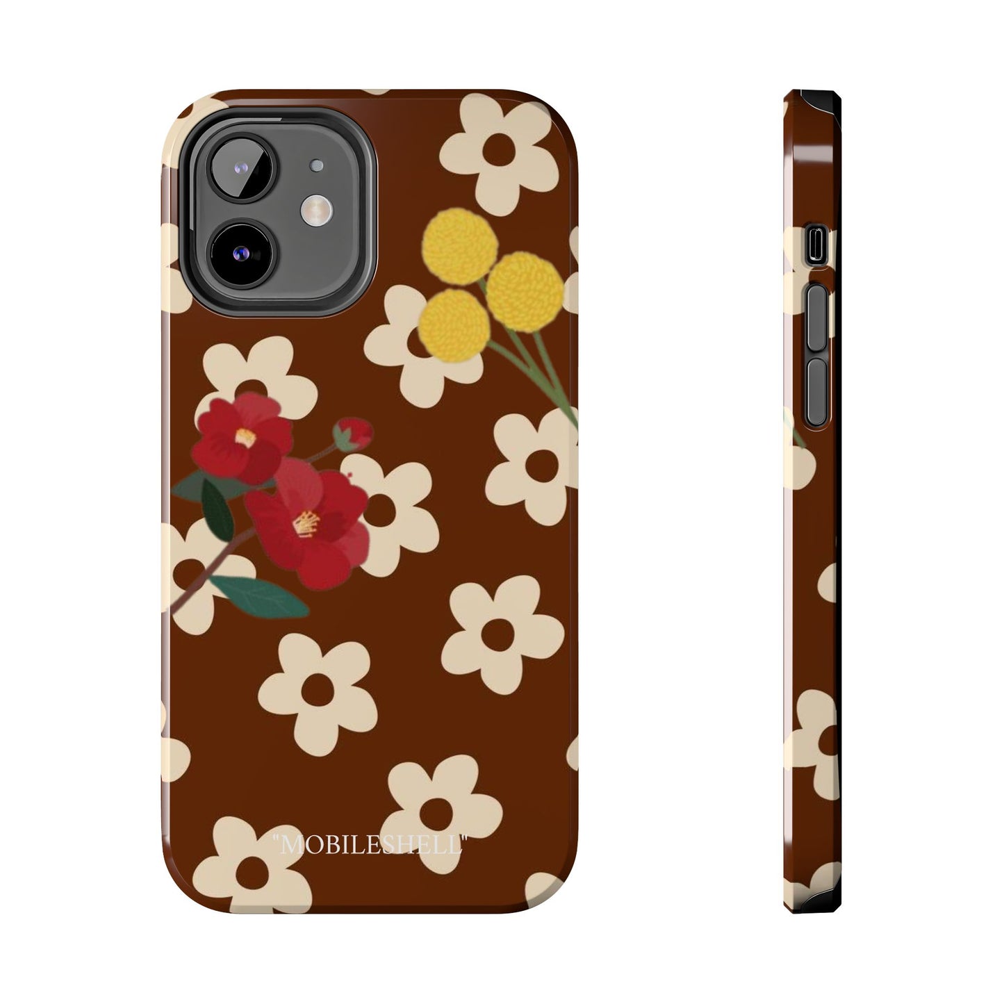 Flower vibe tough phone case