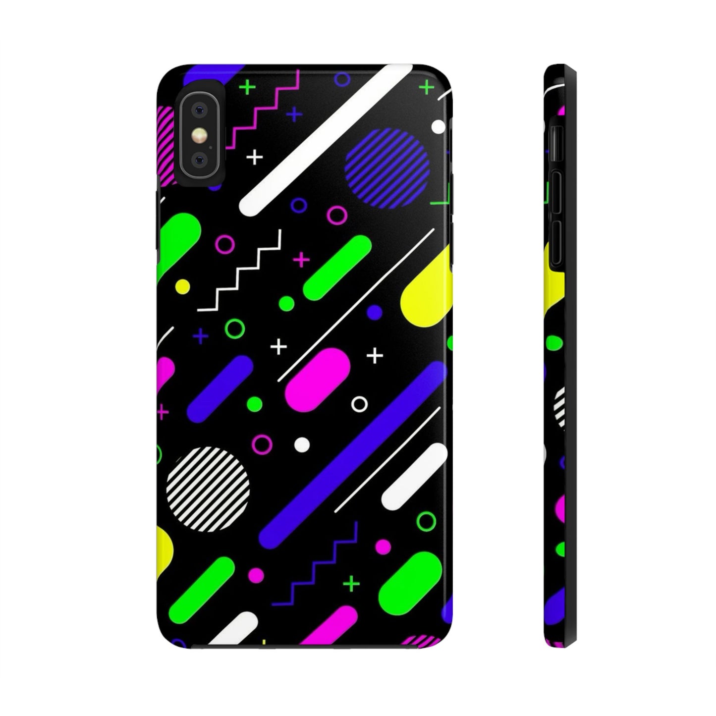 Vibrant Geometric Tough Phone Case