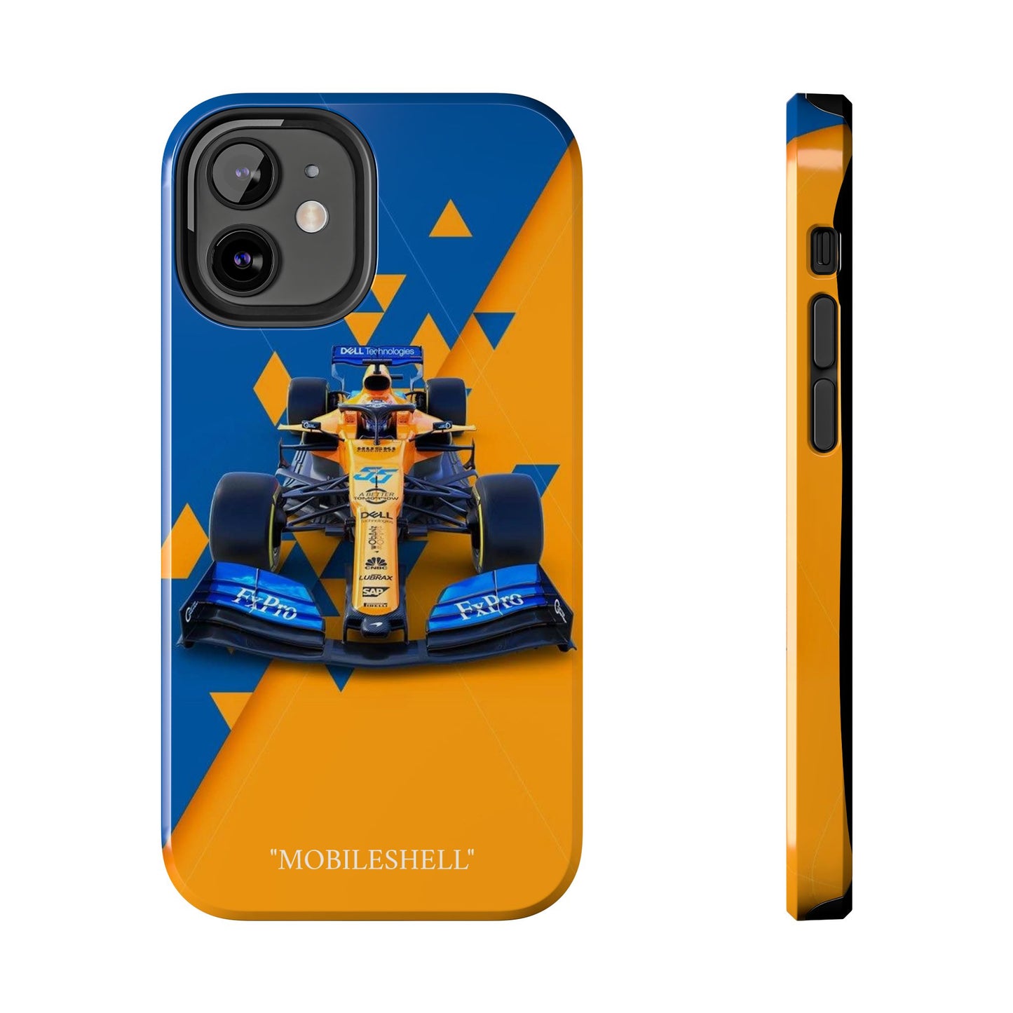 F1 team cartoon tough phone case