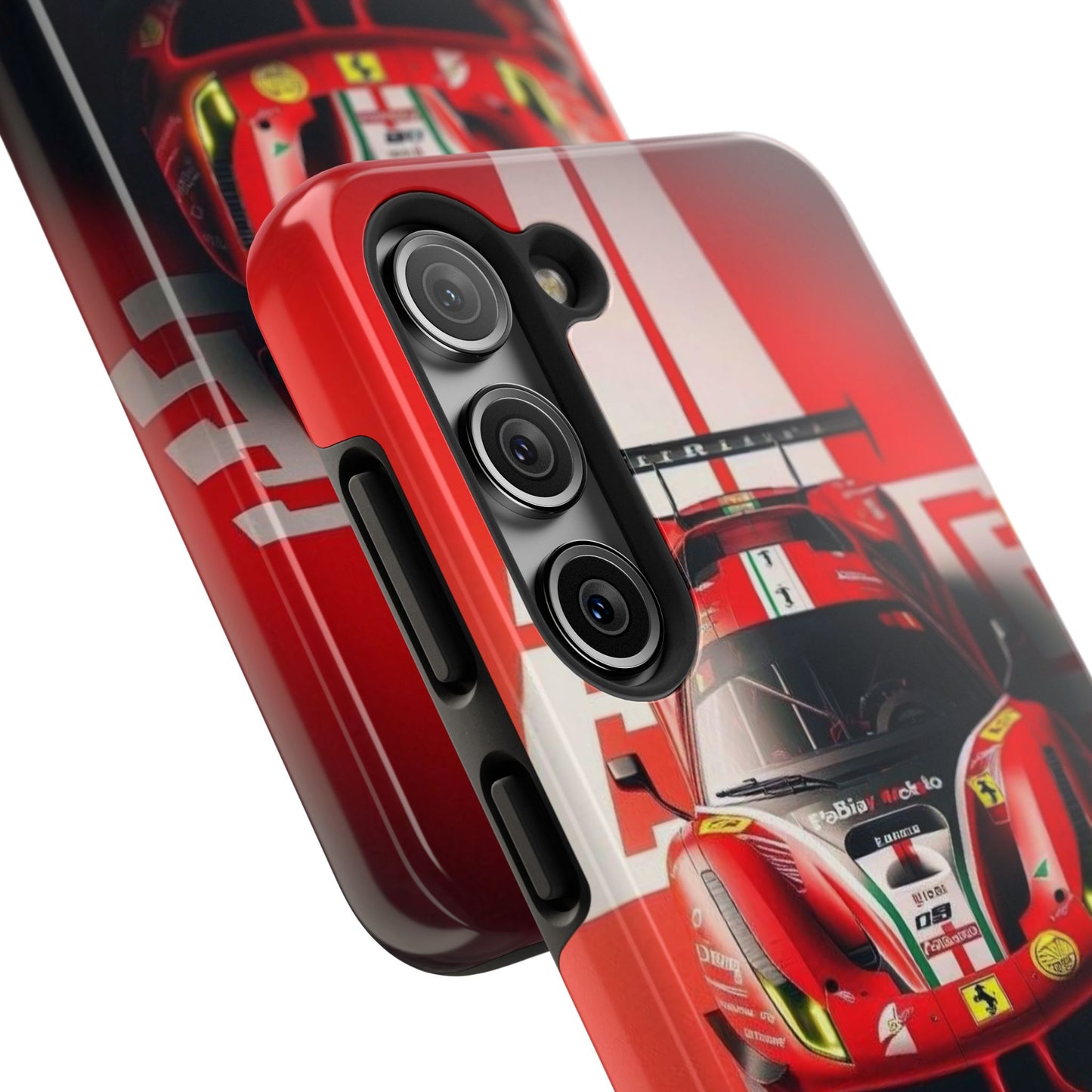 Red Ferrari tough phone case