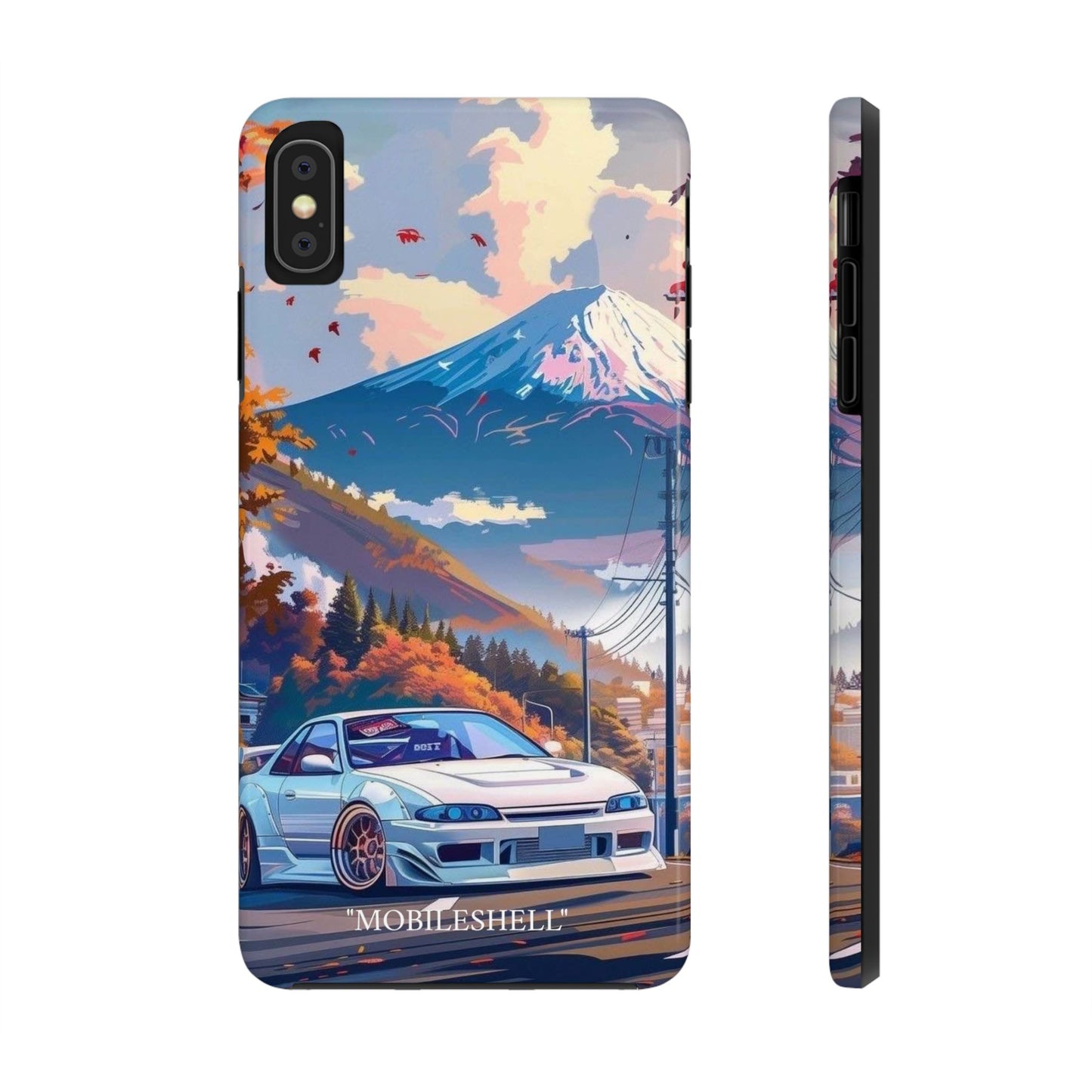 JDM Fuji mountain tough phone case