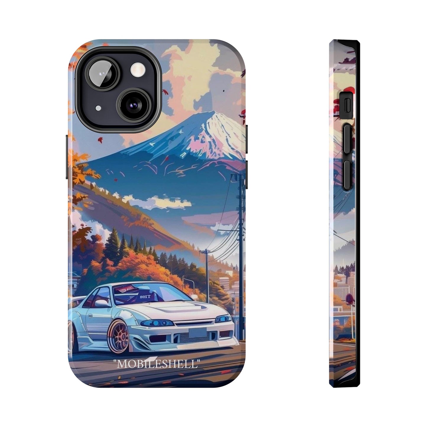 JDM Fuji mountain tough phone case