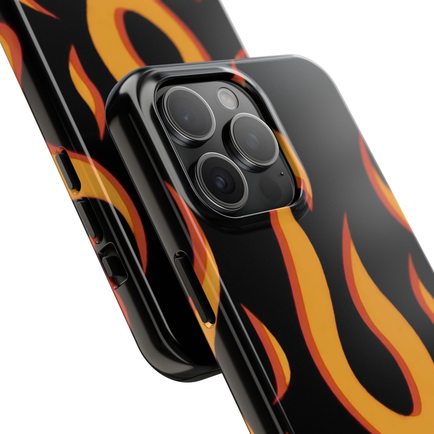 Flame Design Tough Phone Case