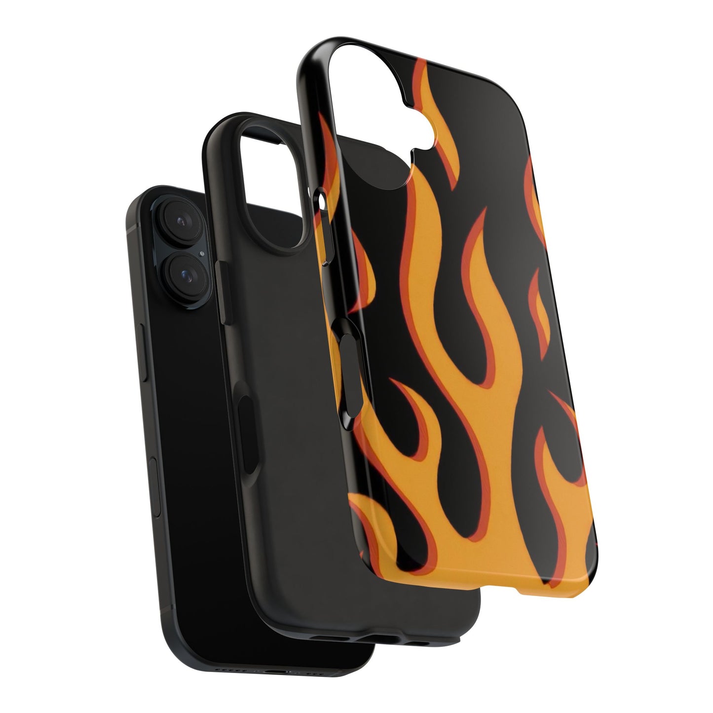 Flame Design Tough Phone Case