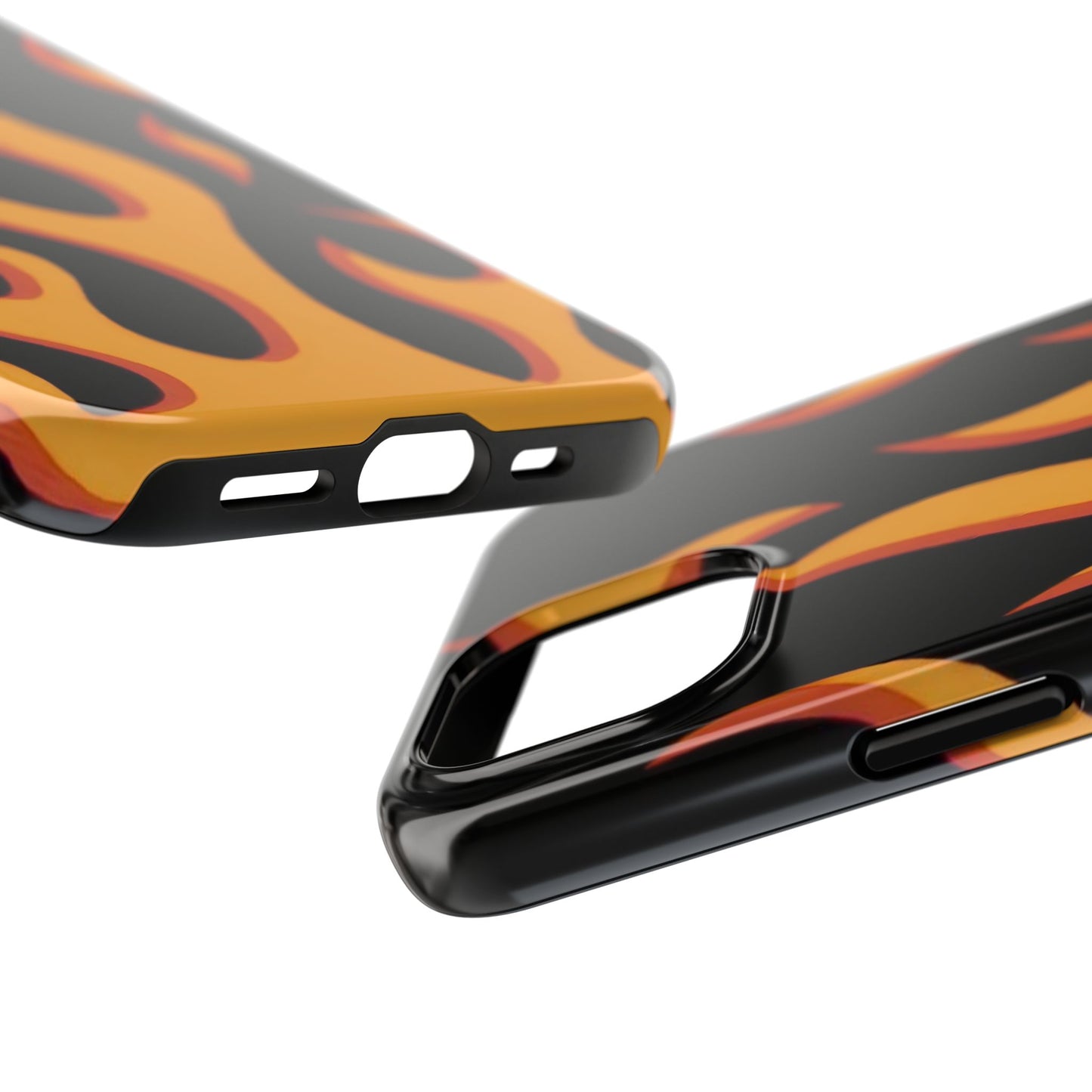 Flame Design Tough Phone Case