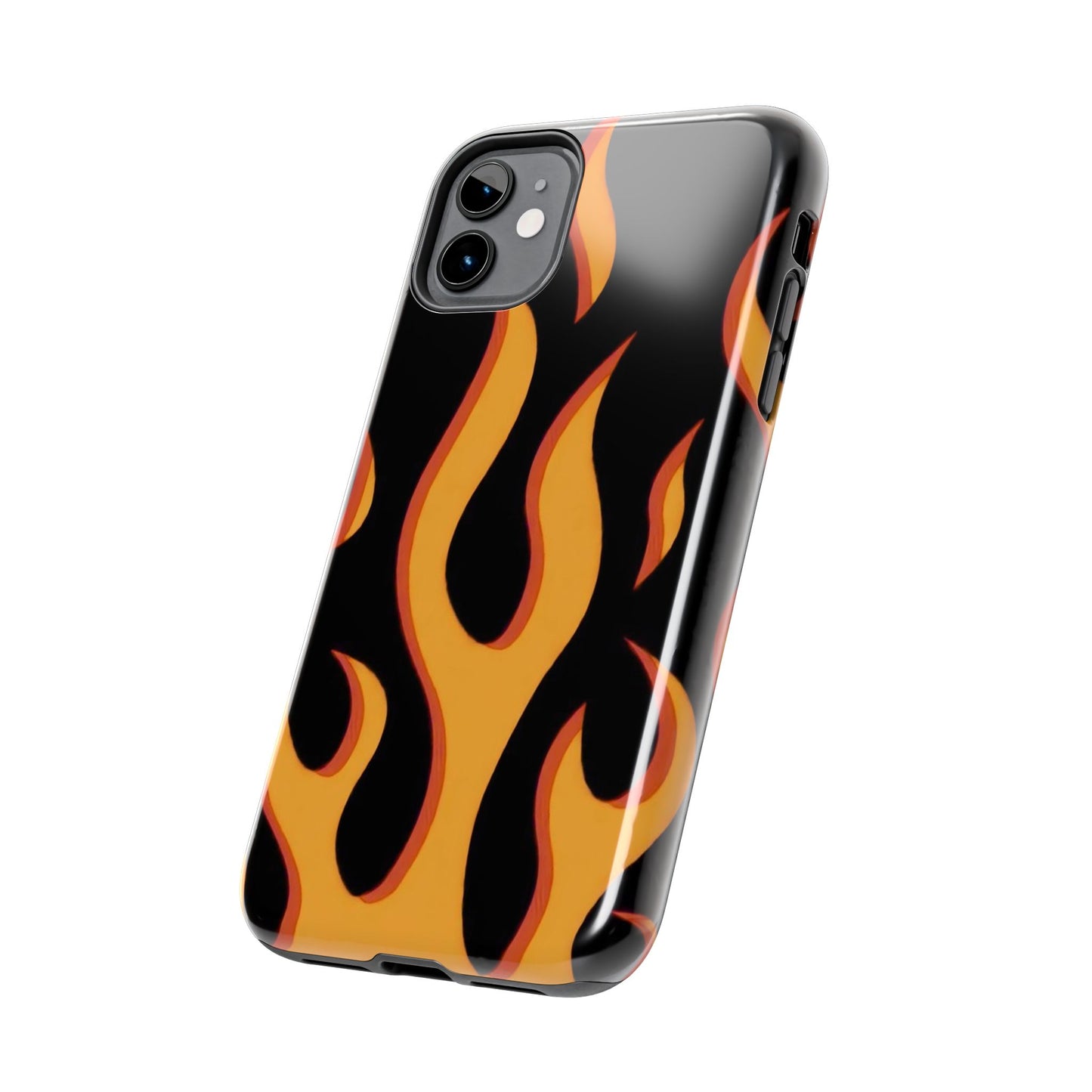 Flame Design Tough Phone Case