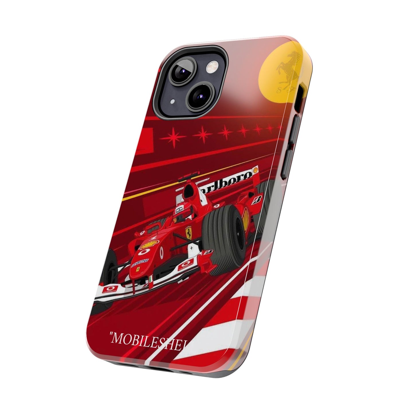 F1 Ferrari team car tough phone case