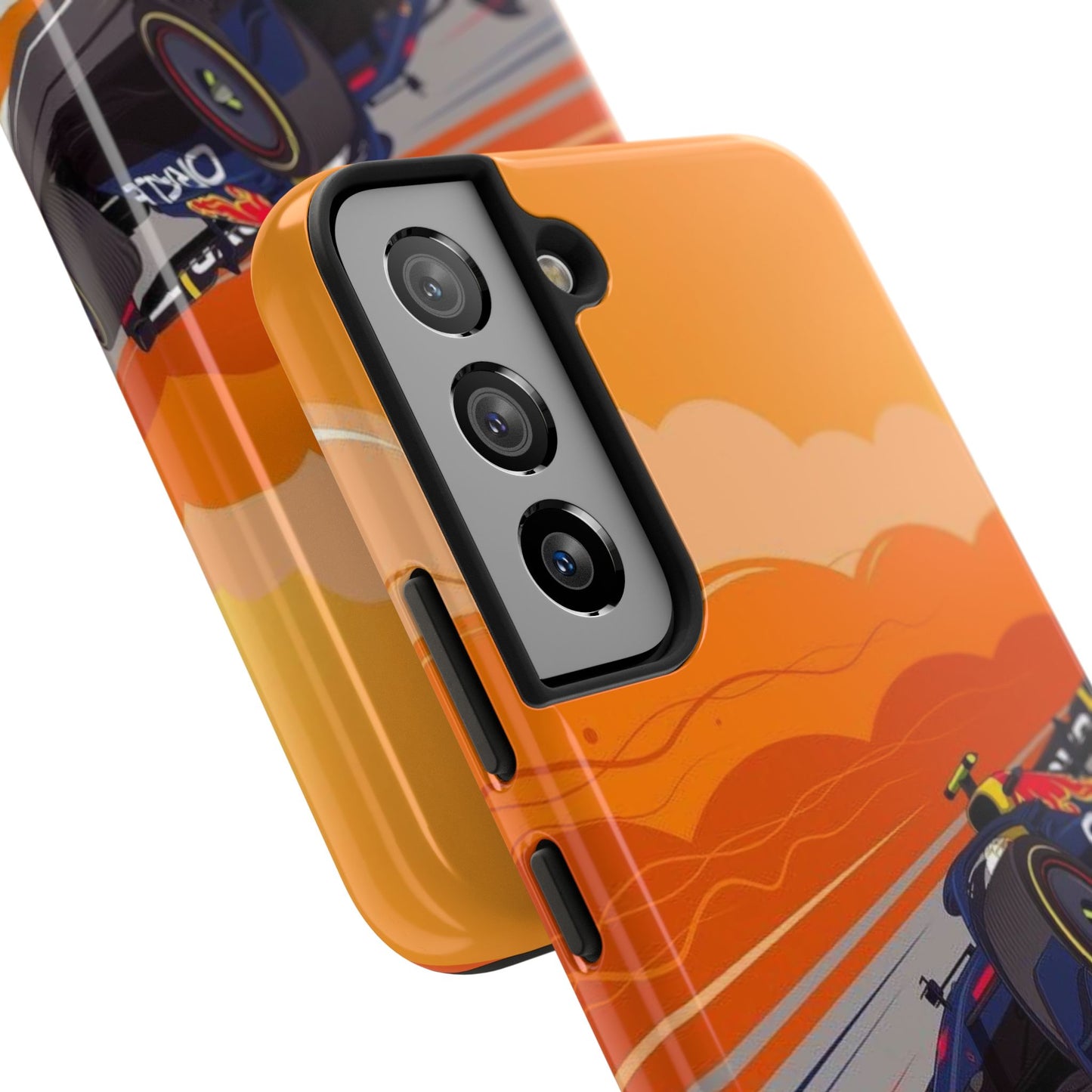 F1 Redbull cartoon tough phone case