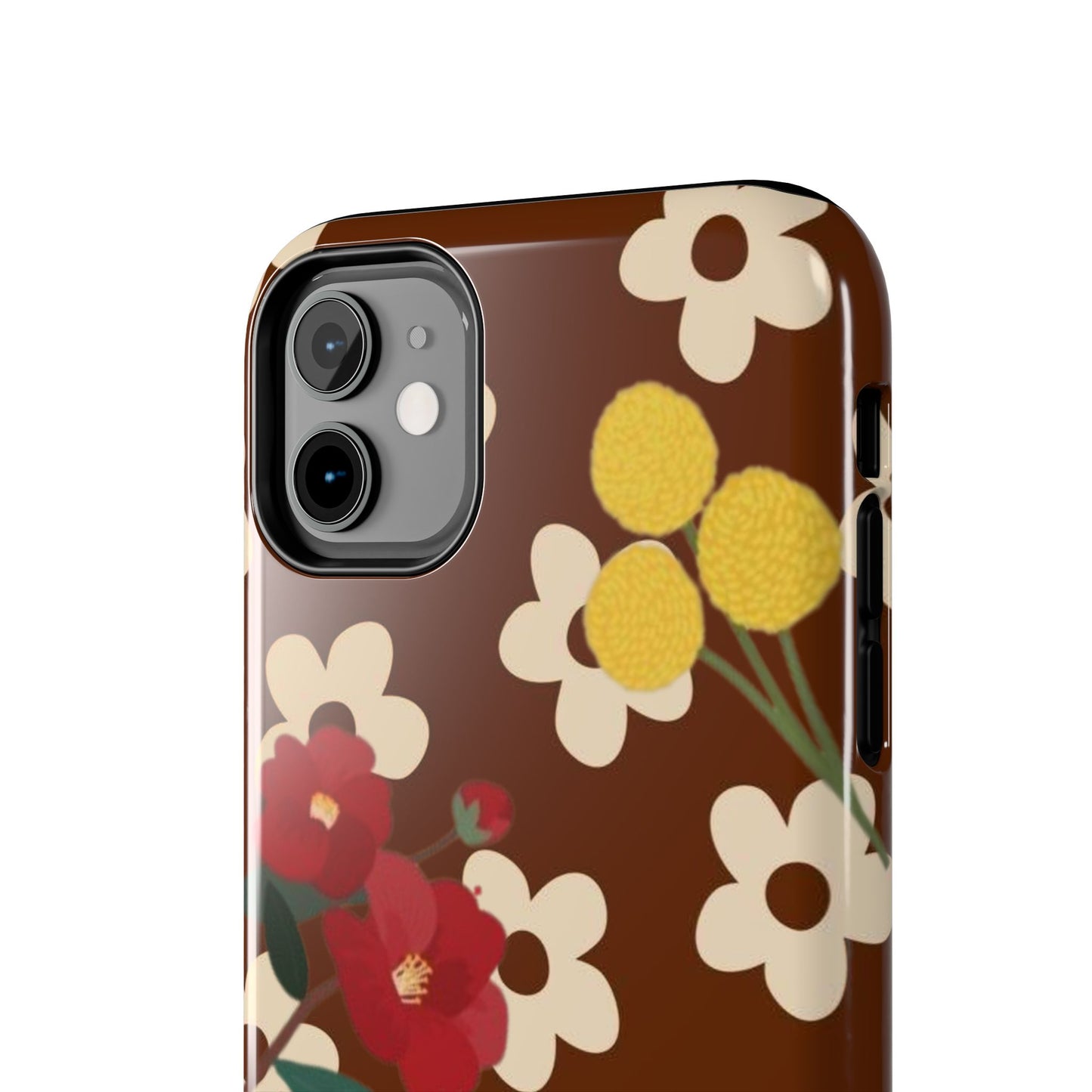 Flower vibe tough phone case