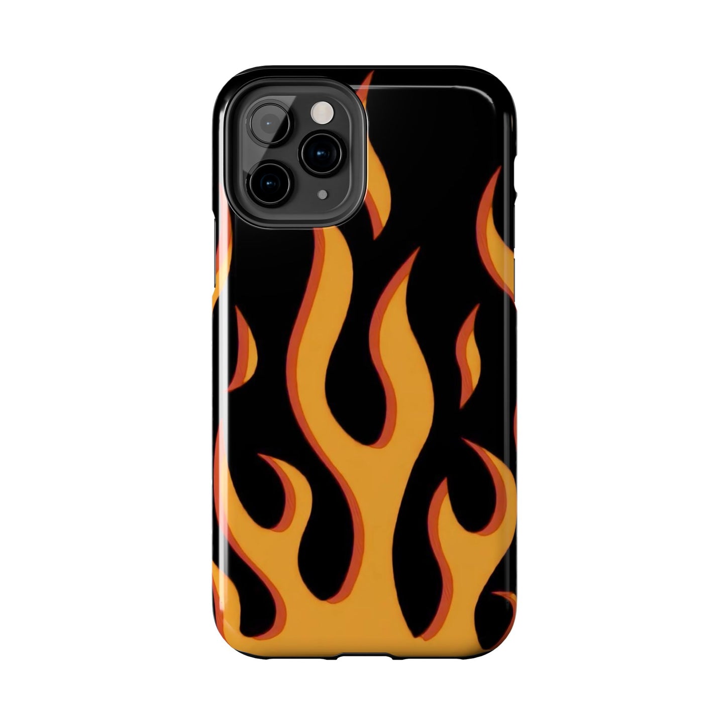 Flame Design Tough Phone Case