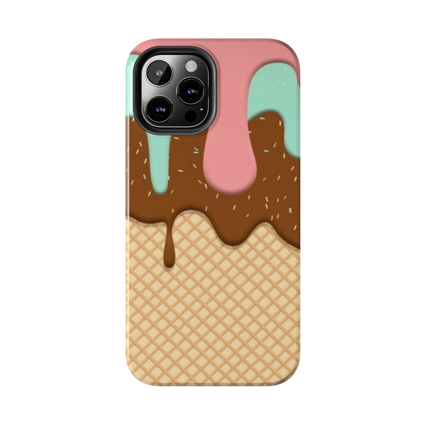 Ice Cream Drip Tough Phone Case