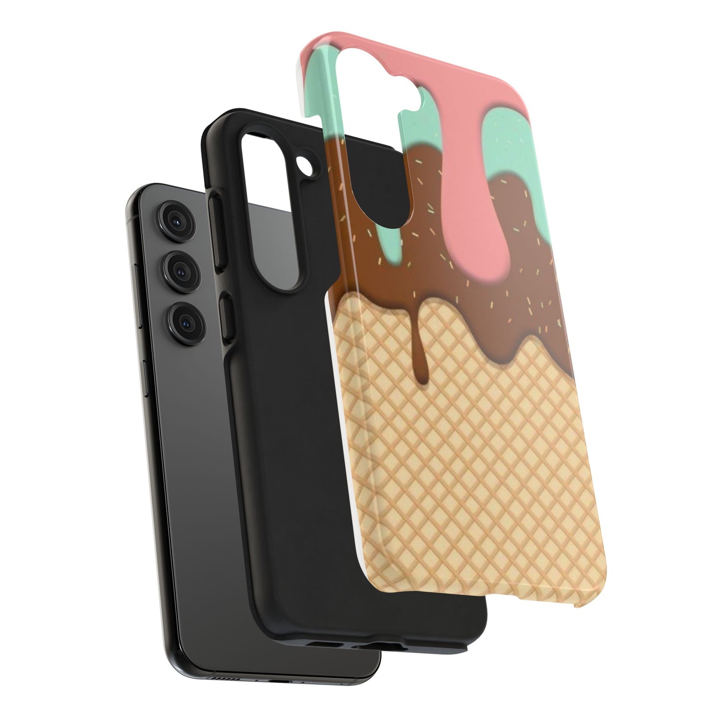 Ice Cream Drip Tough Phone Case