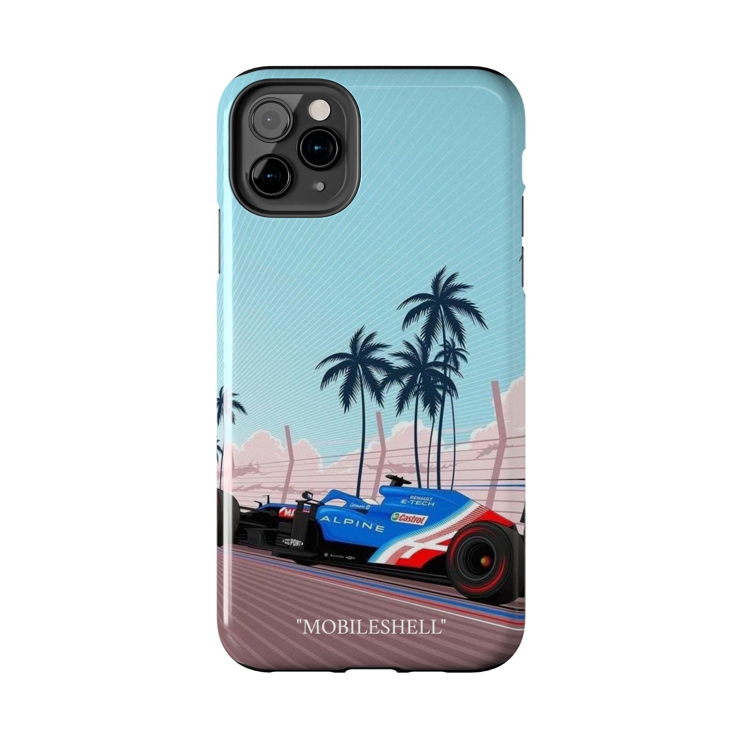 F1 Alpine team car tough phone case