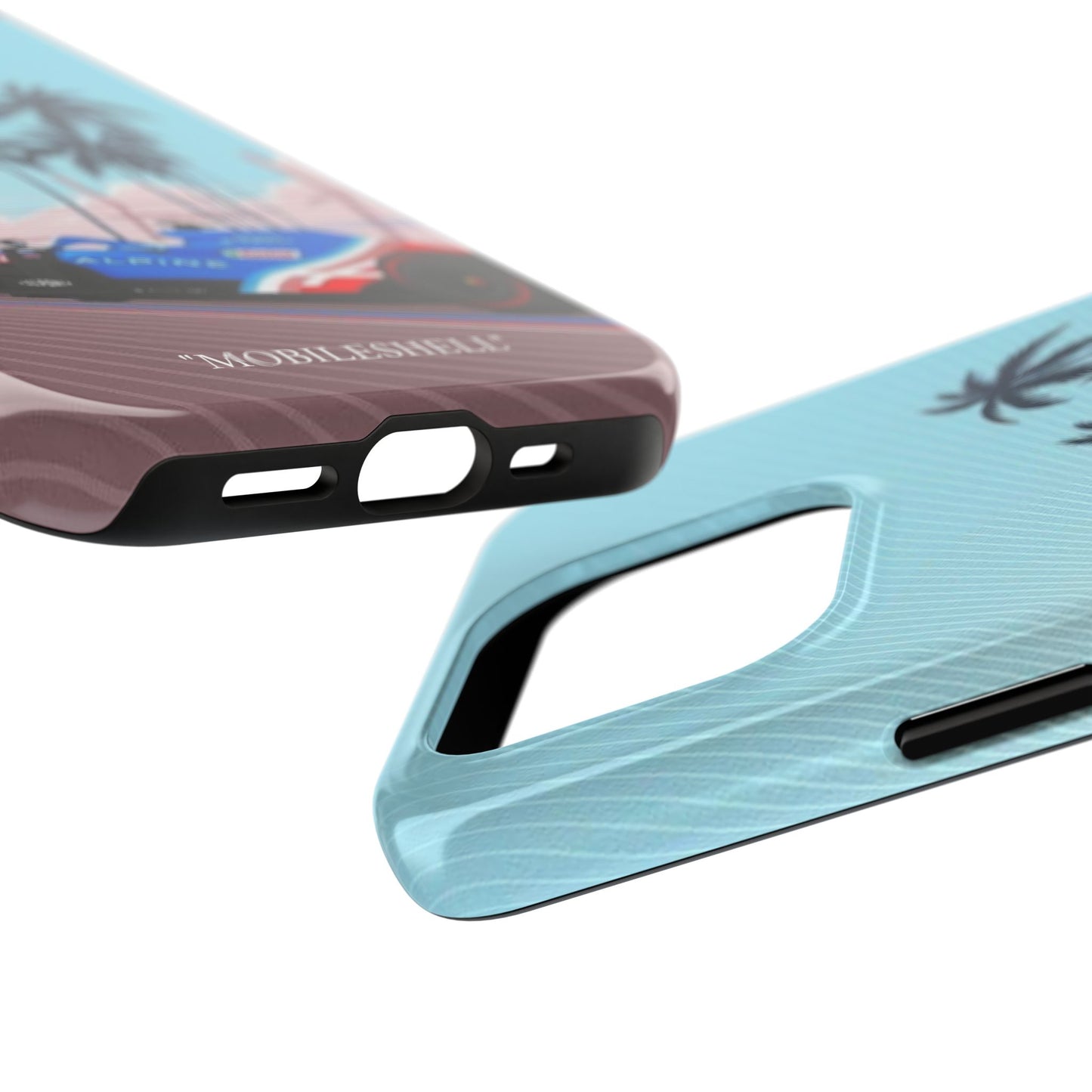 F1 Alpine team car tough phone case