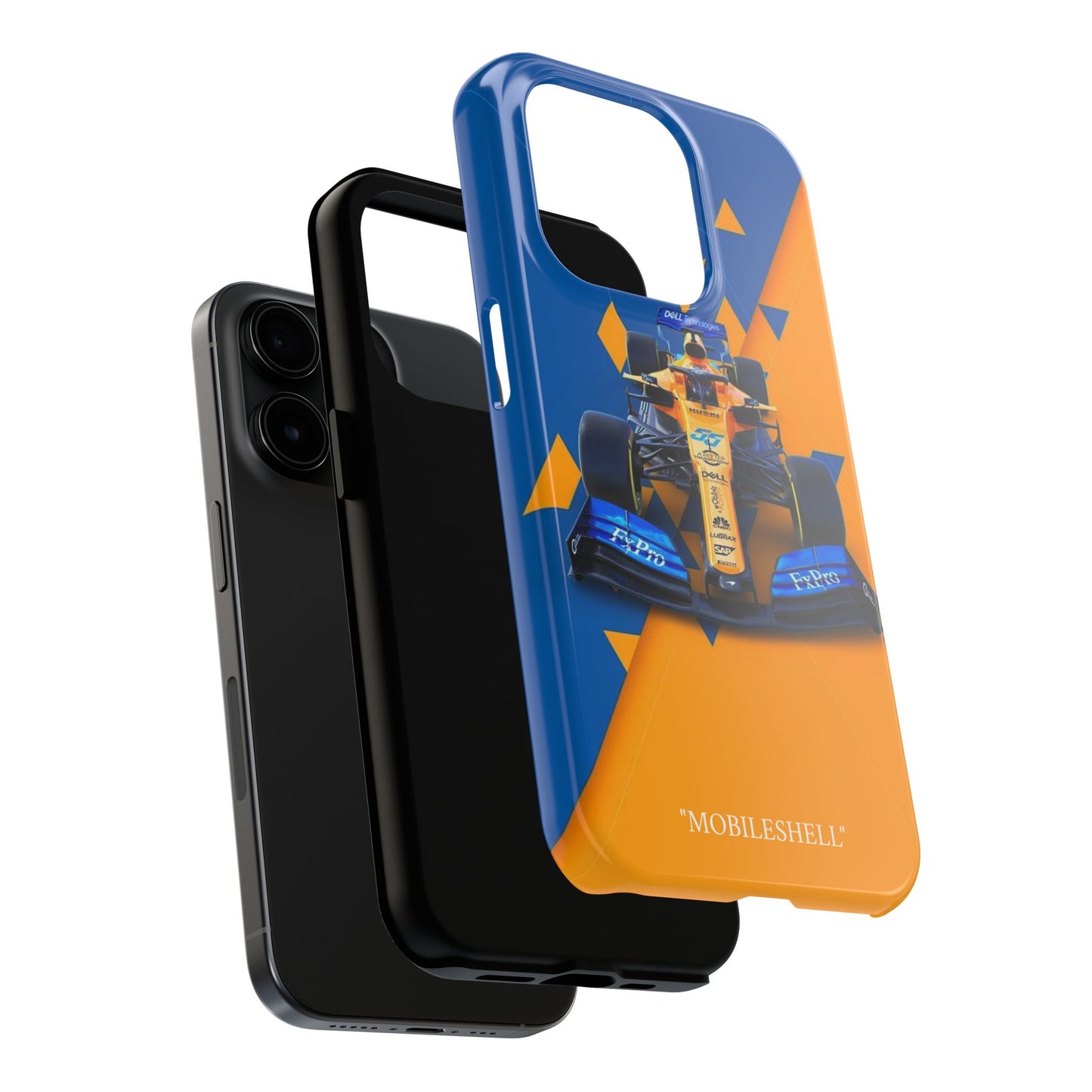 F1 team cartoon tough phone case