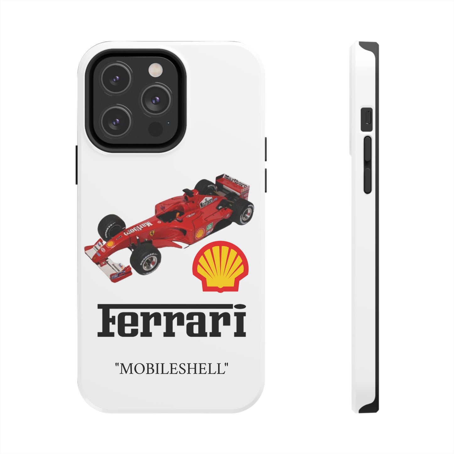 F1 team Shell tough phone case