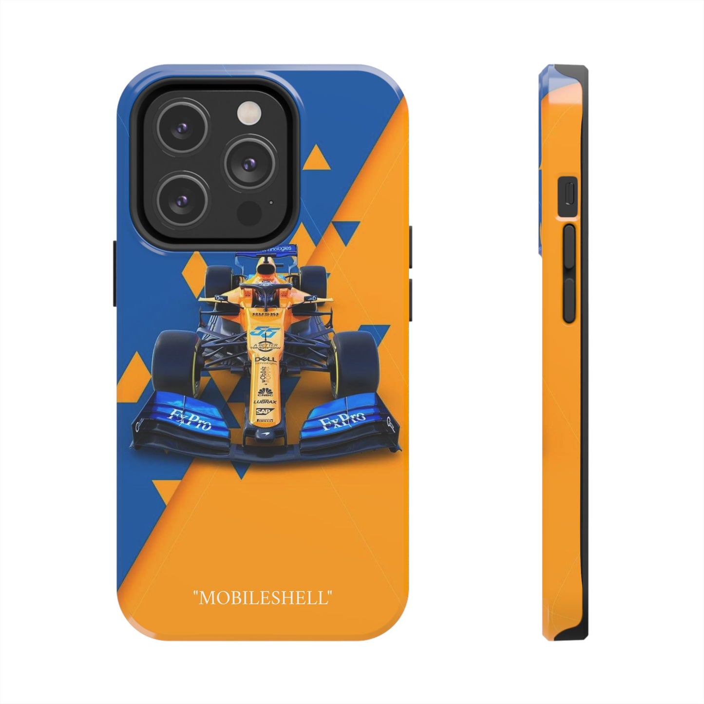 F1 team cartoon tough phone case