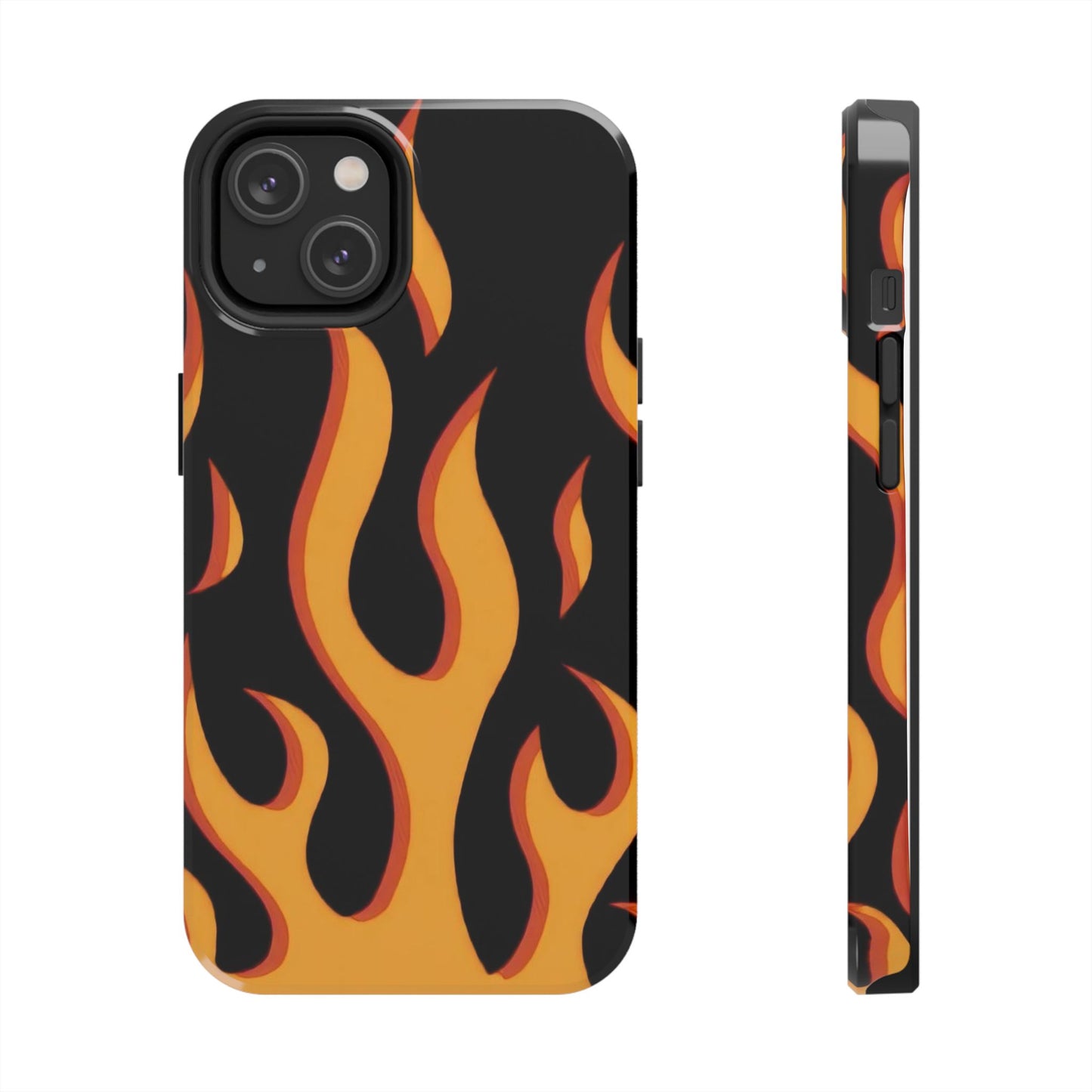 Flame Design Tough Phone Case