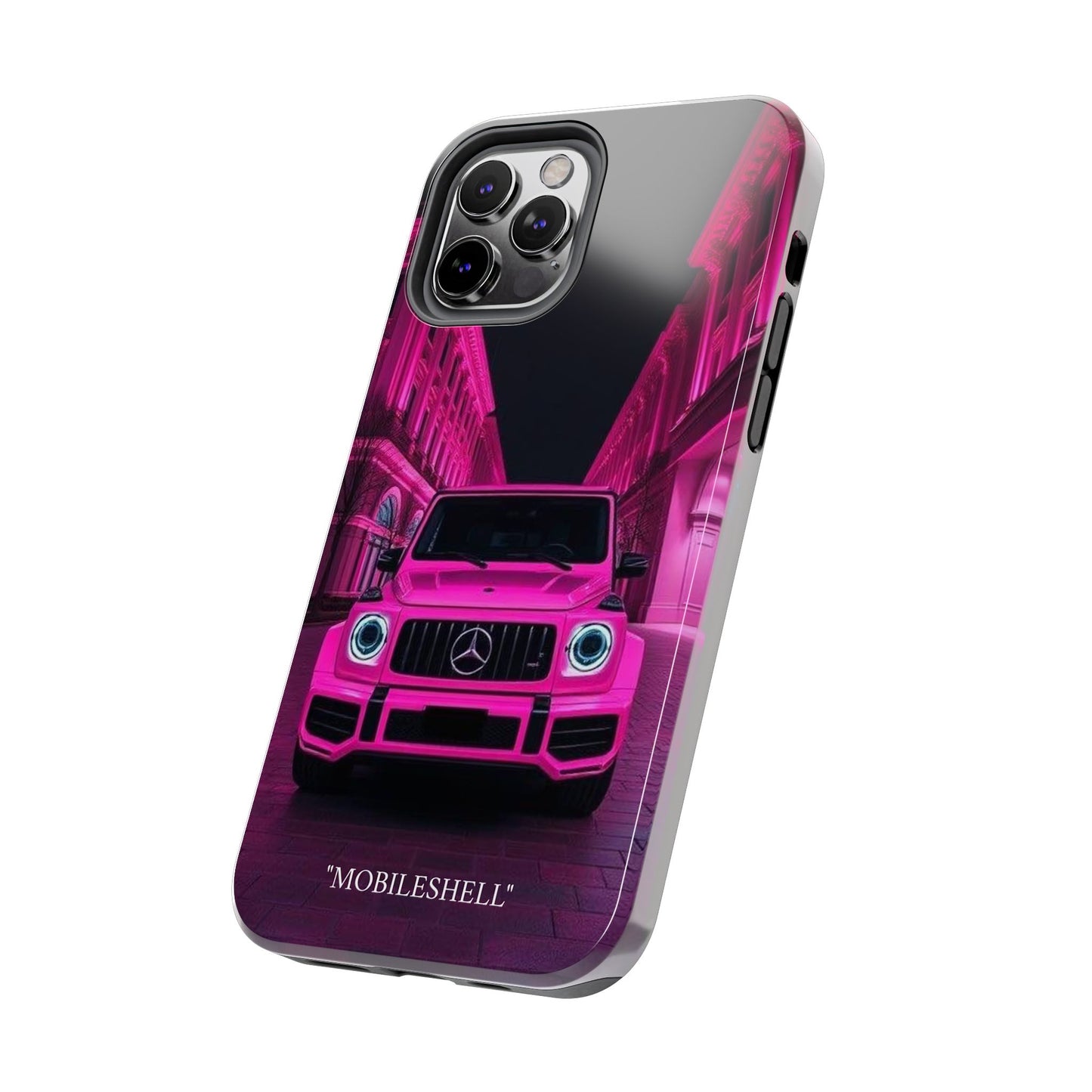 Pink G class tough phone case