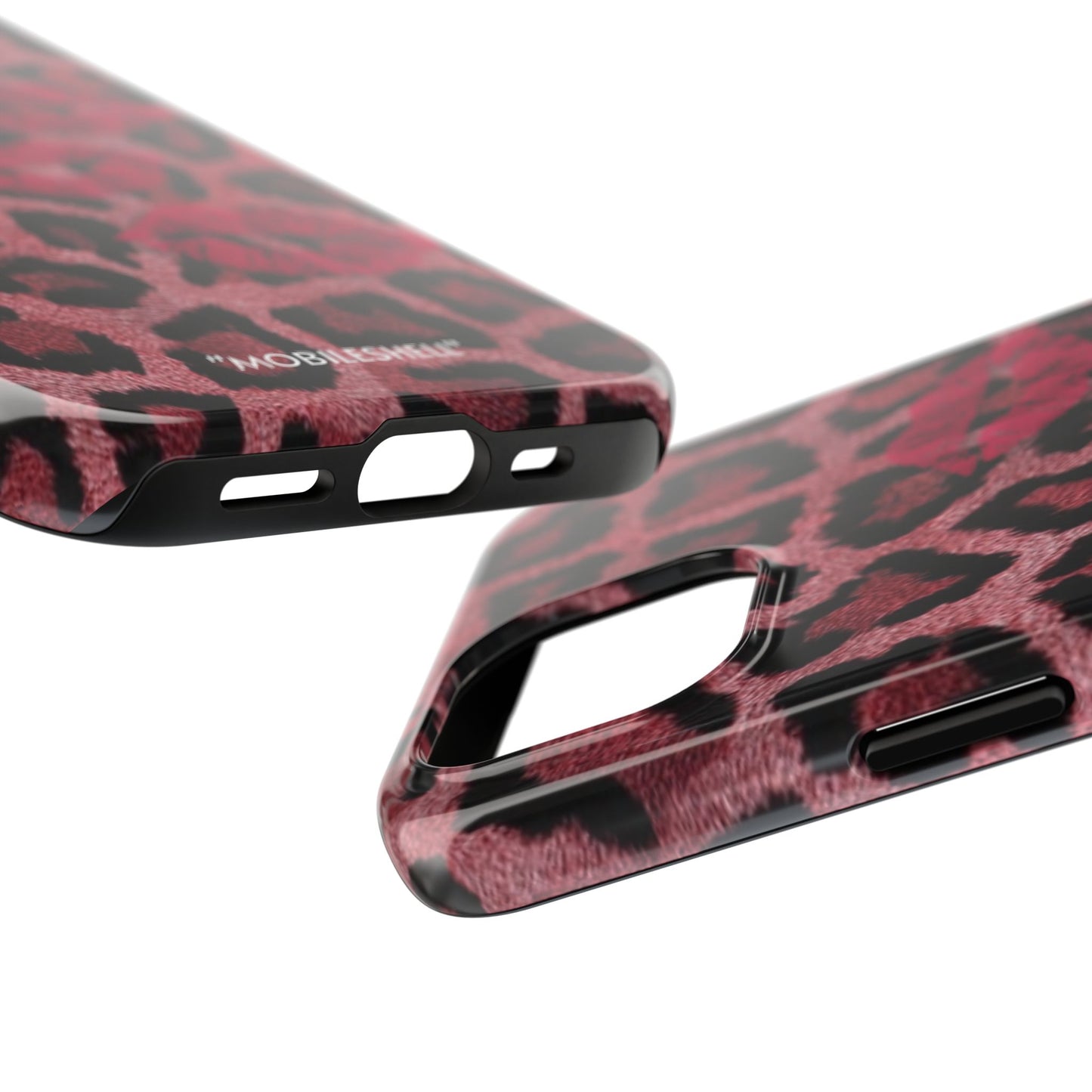 Kiss me hot pink phone case