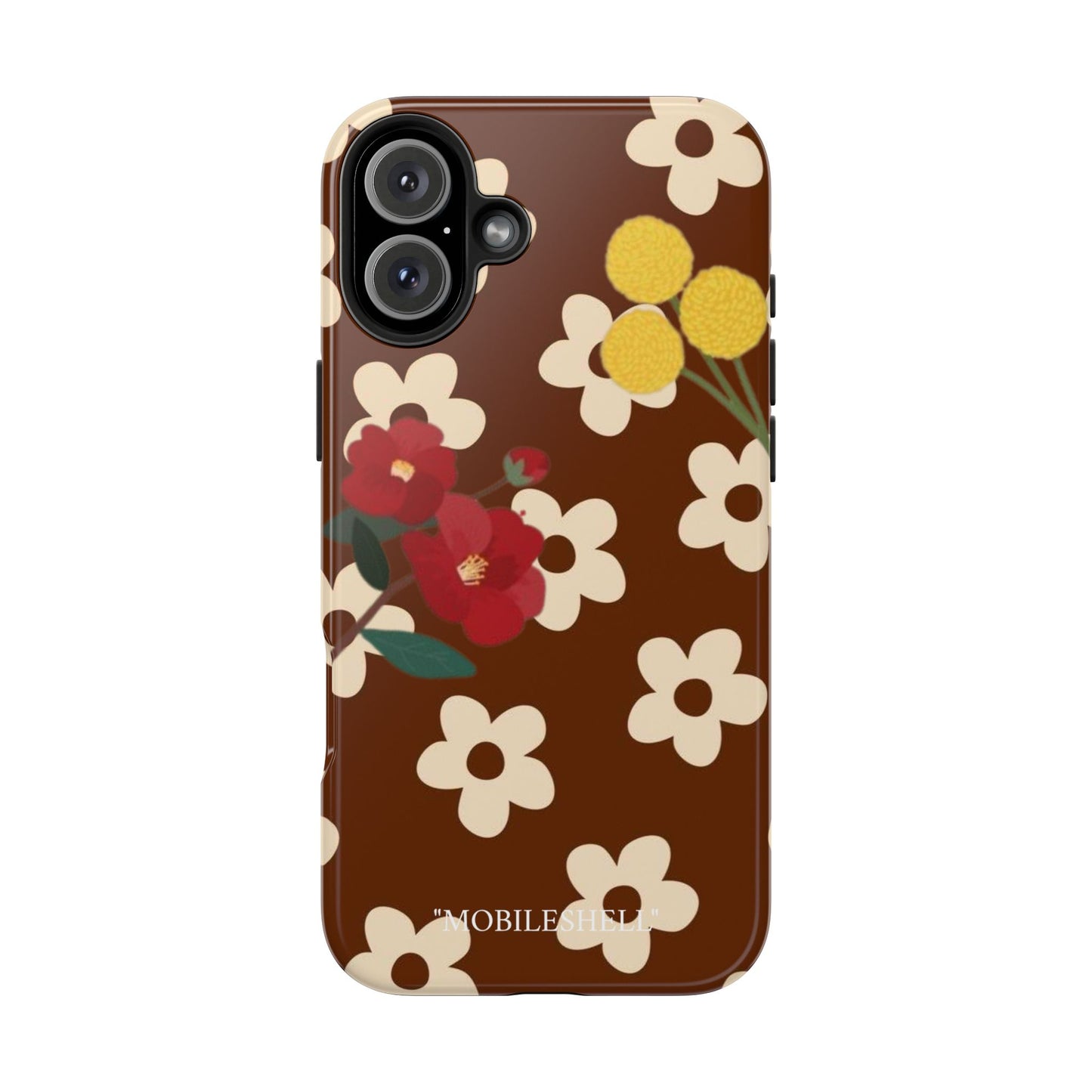 Flower vibe tough phone case