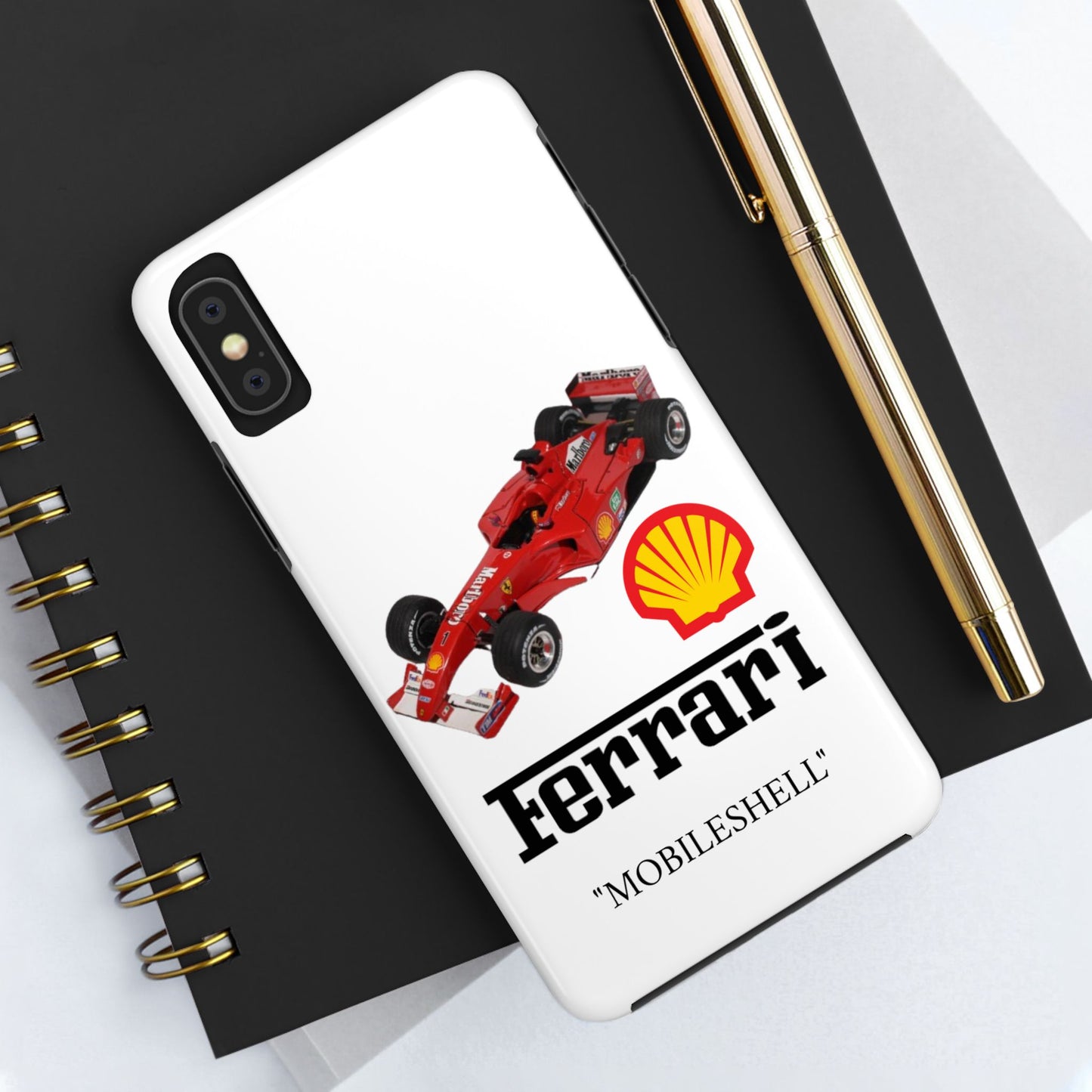 F1 team Shell tough phone case