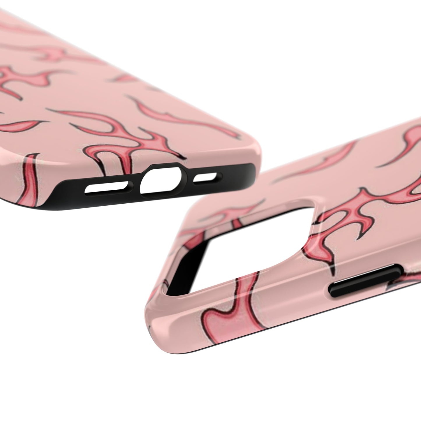 Stylish Flame Tough Phone Case