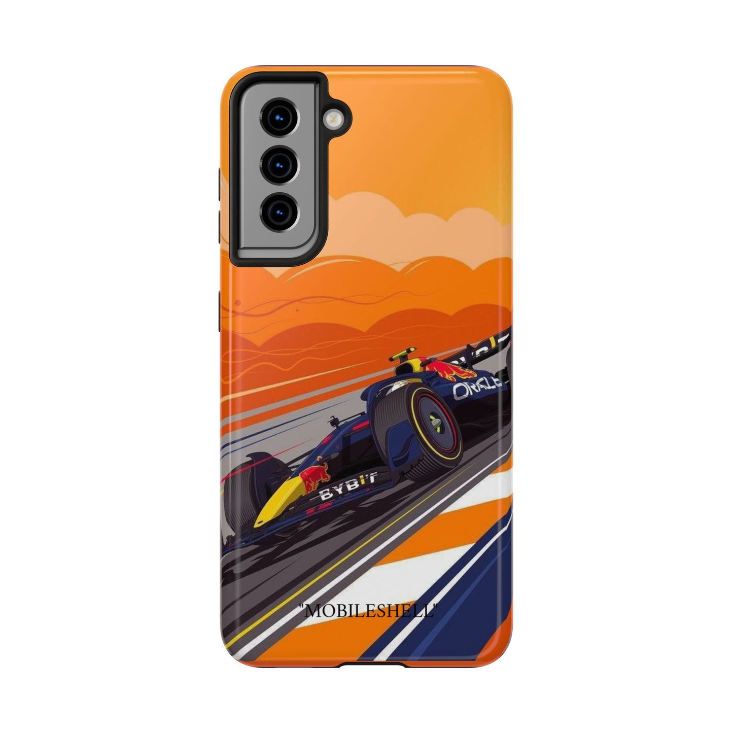 F1 Redbull cartoon tough phone case