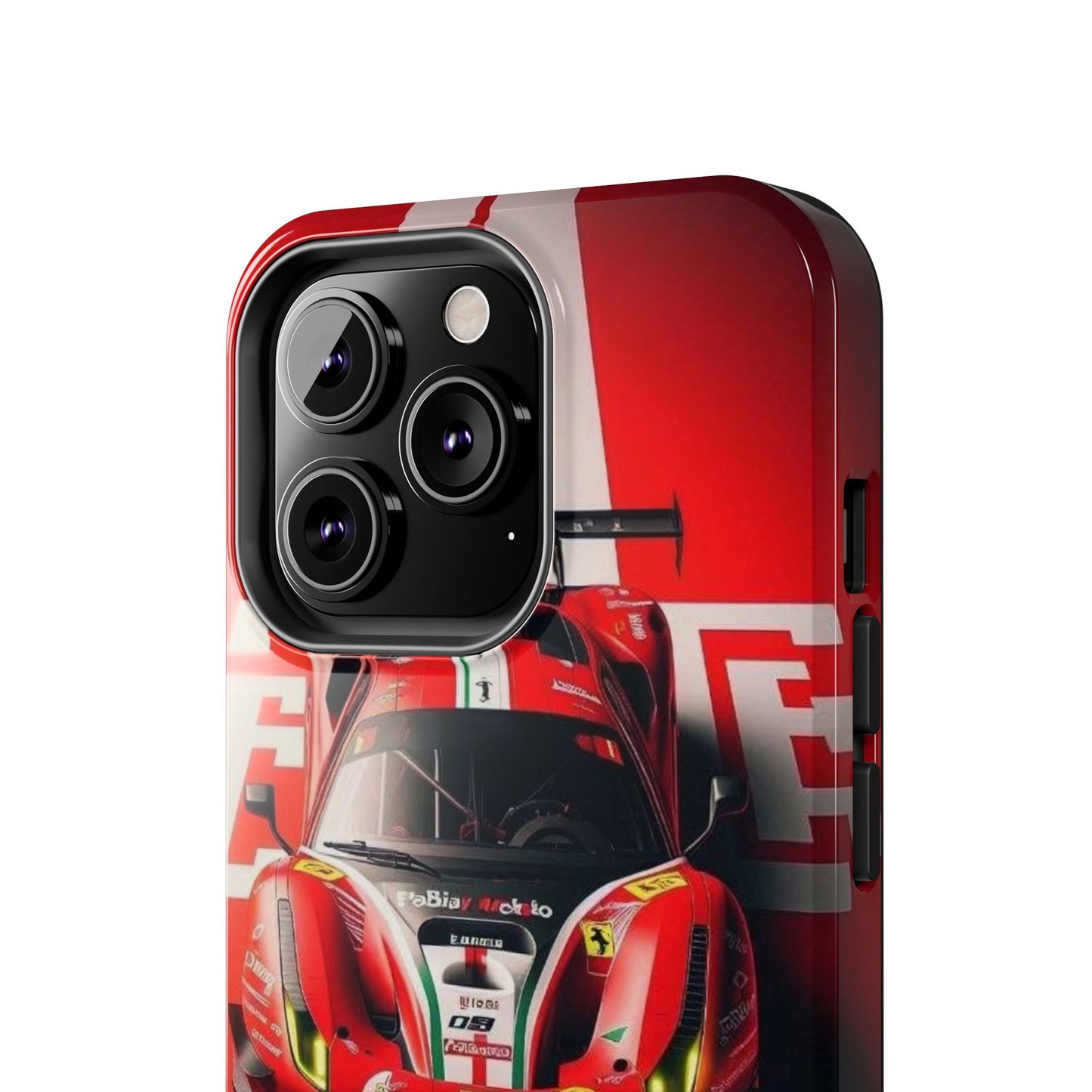 Red Ferrari tough phone case