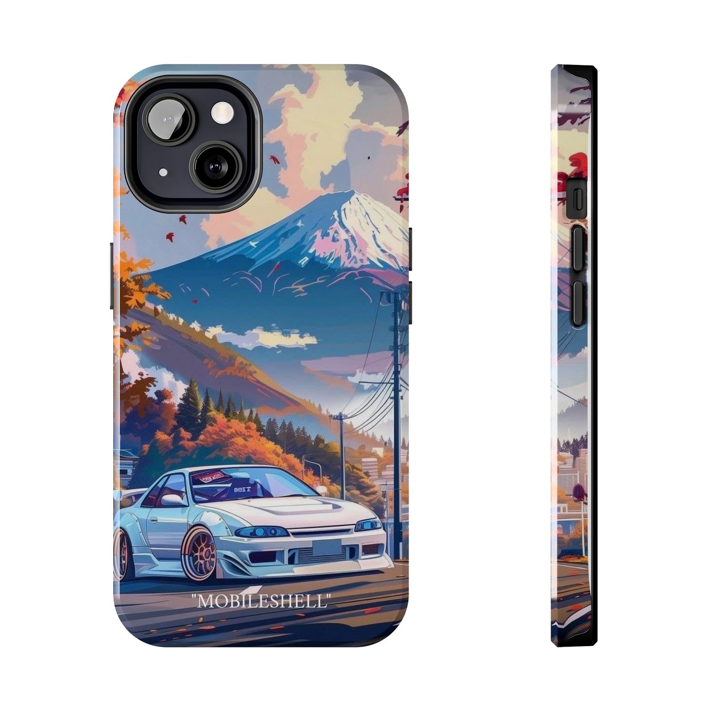 JDM Fuji mountain tough phone case