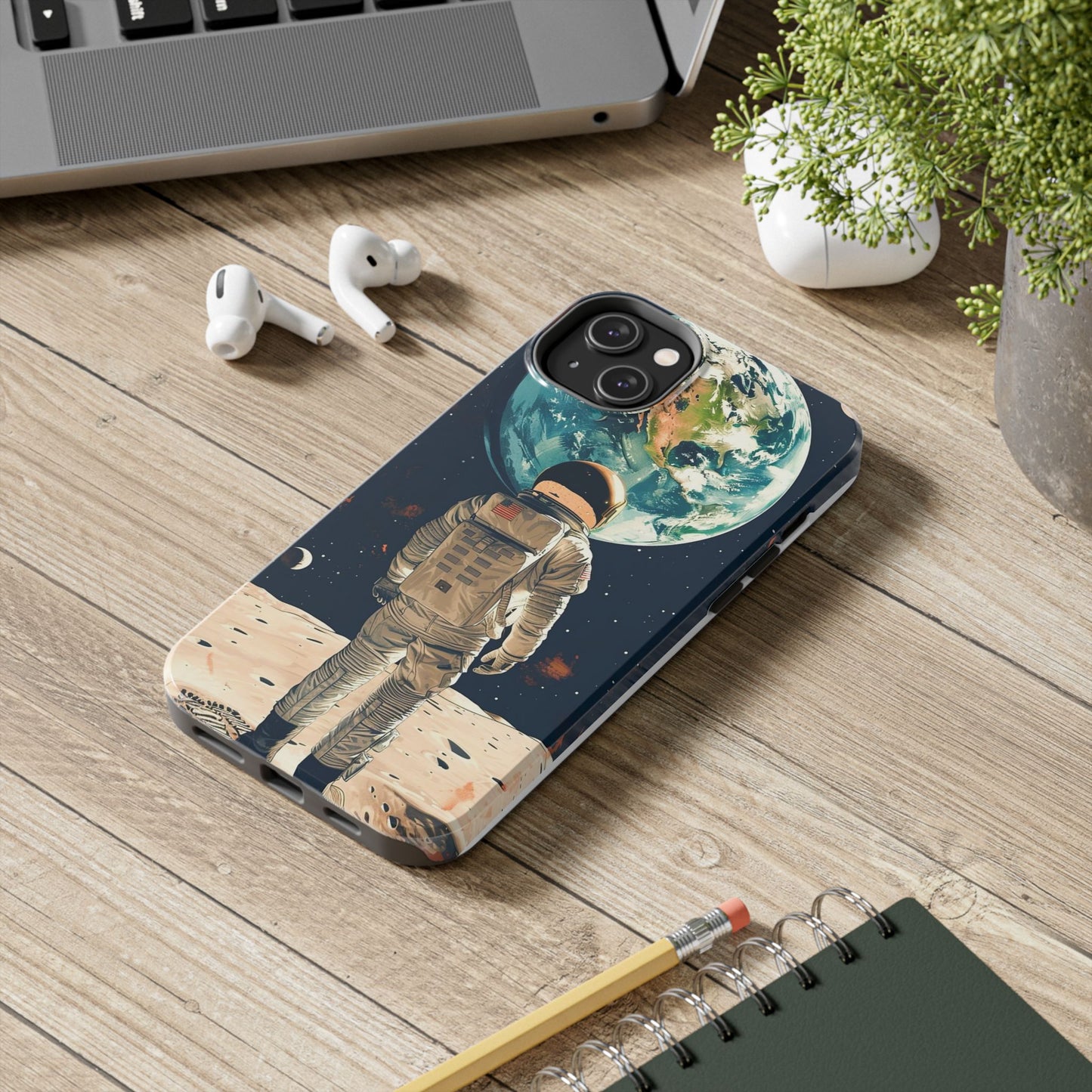 Astronaut Galaxy Phone Case