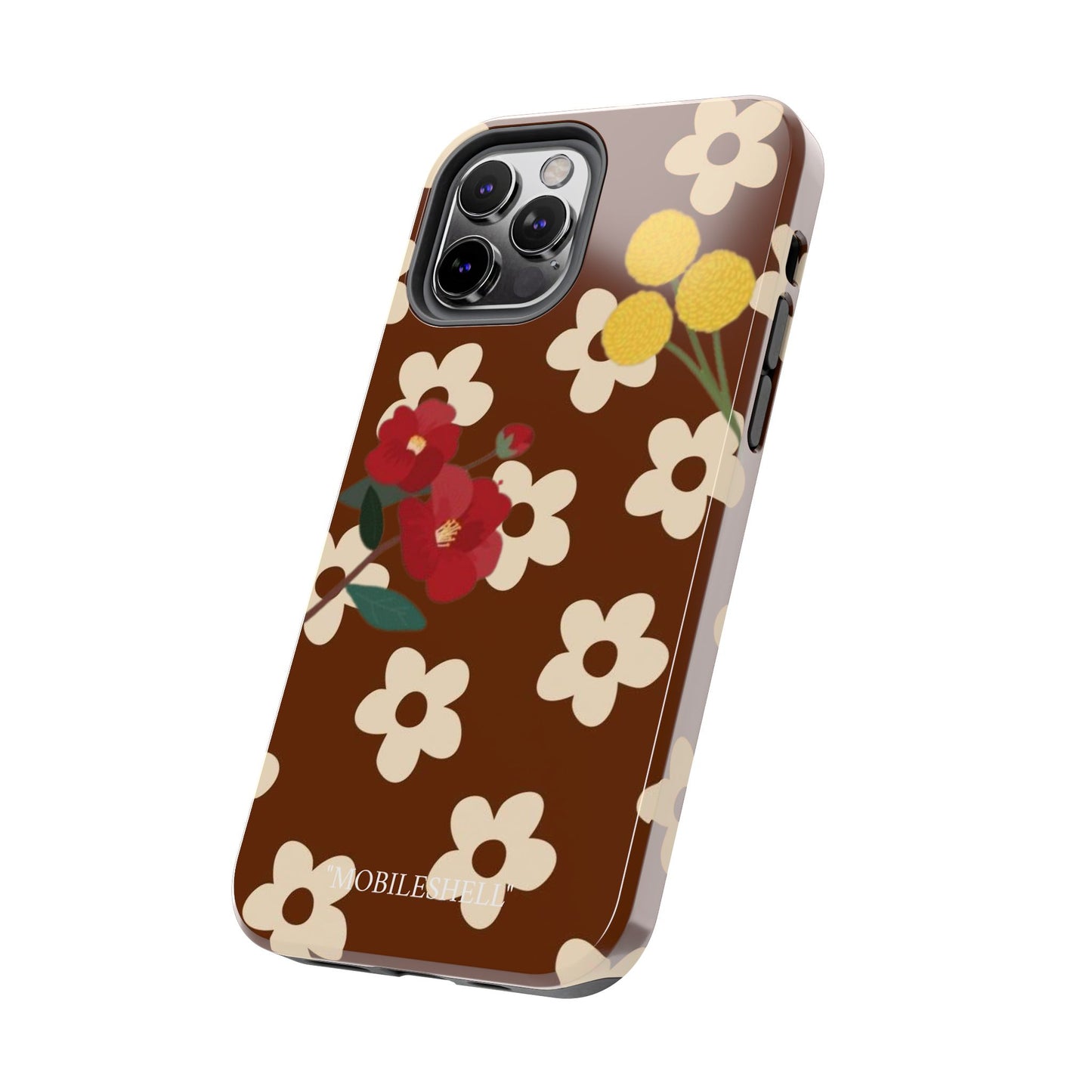 Flower vibe tough phone case