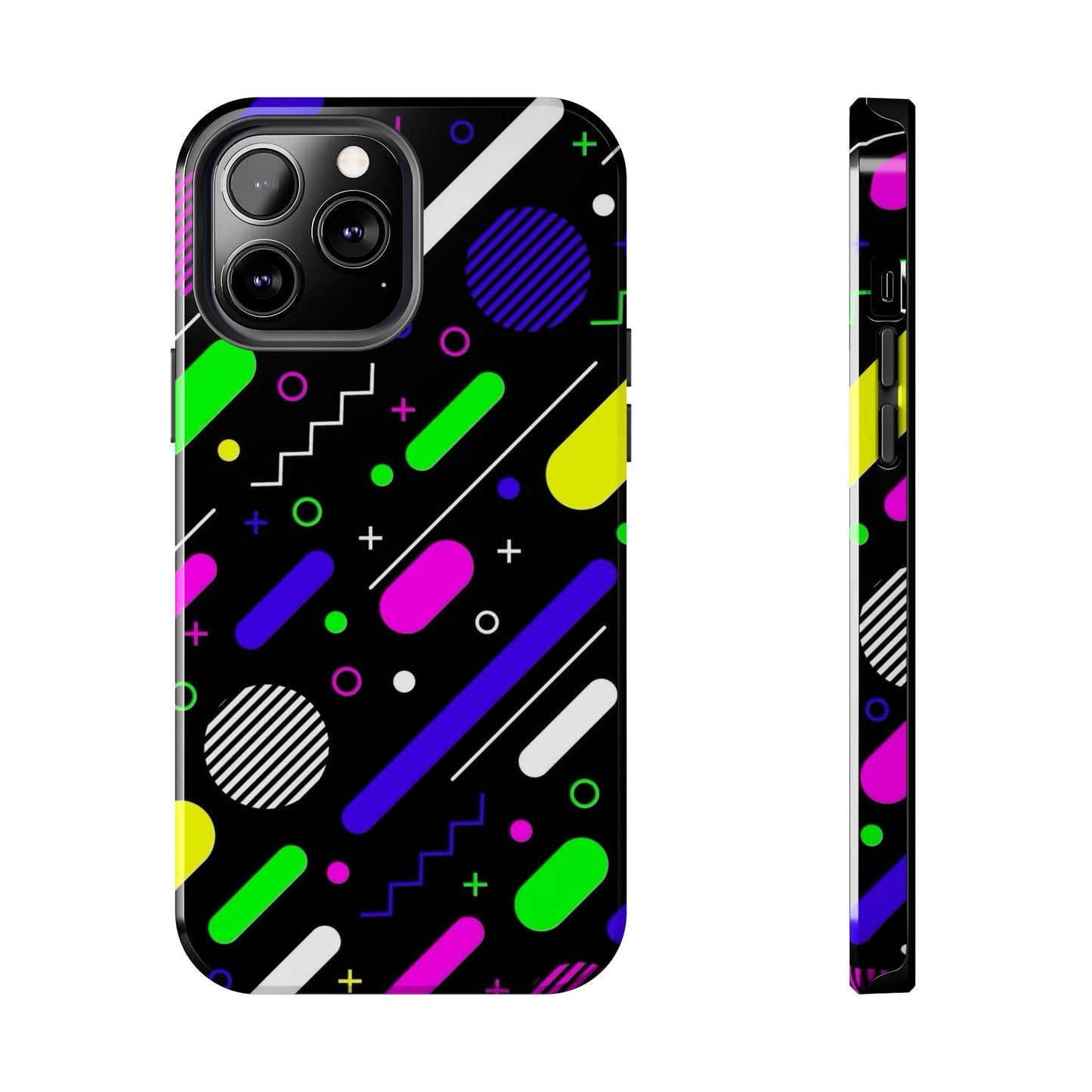 Vibrant Geometric Tough Phone Case