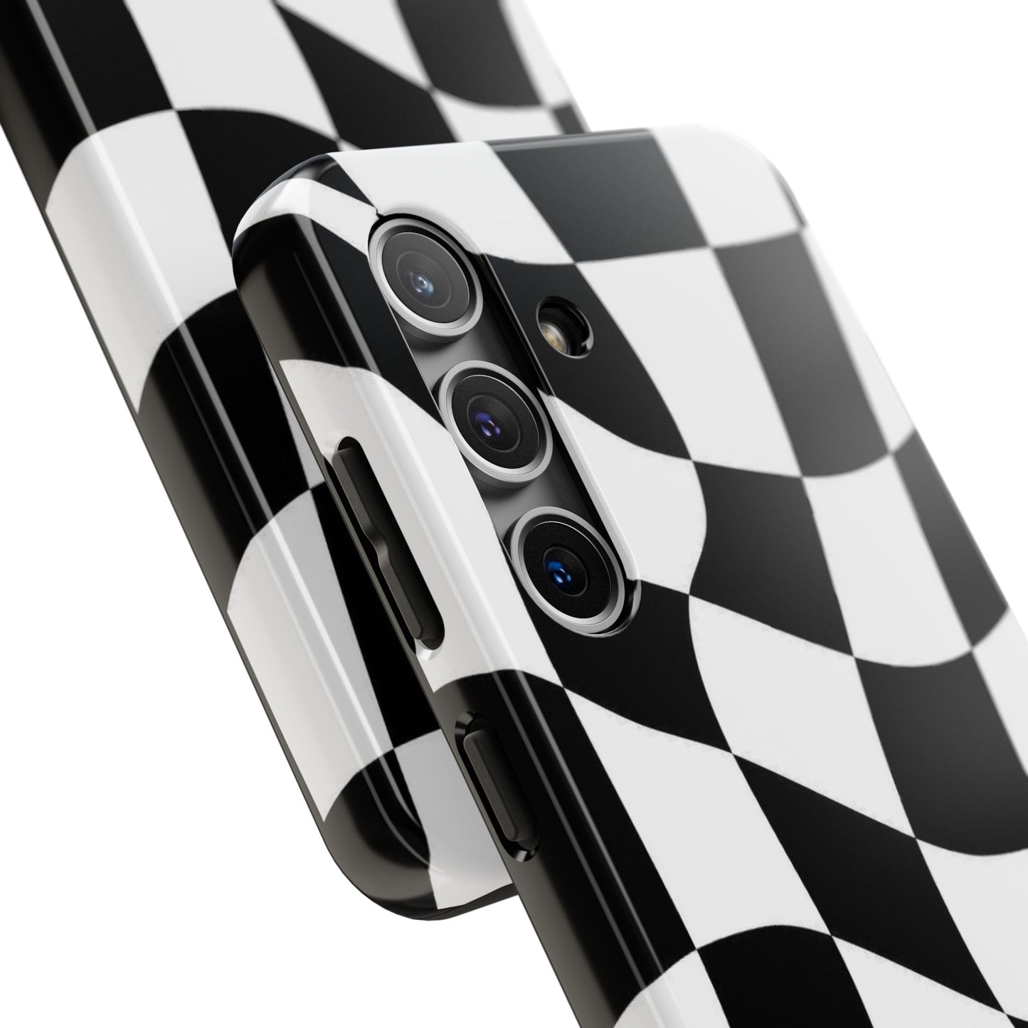 Checkers B&W tough phone case