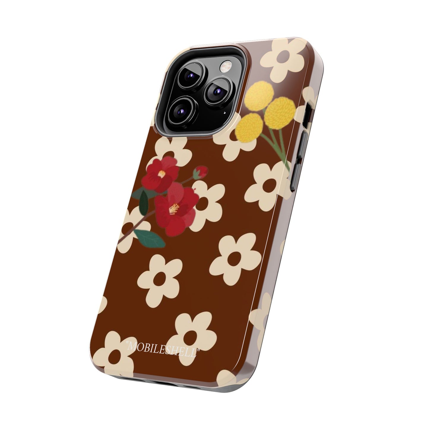 Flower vibe tough phone case