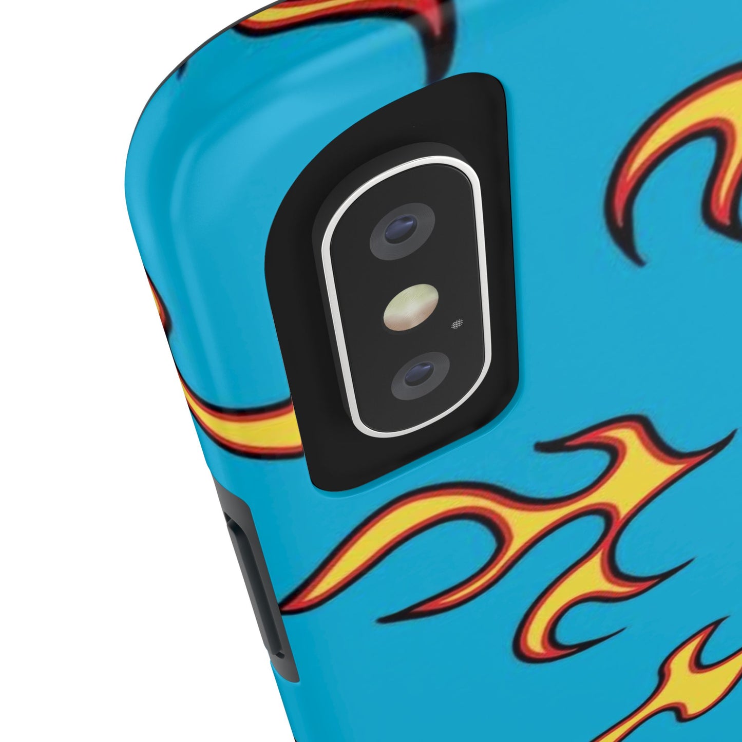 Blue Flame tough phone case