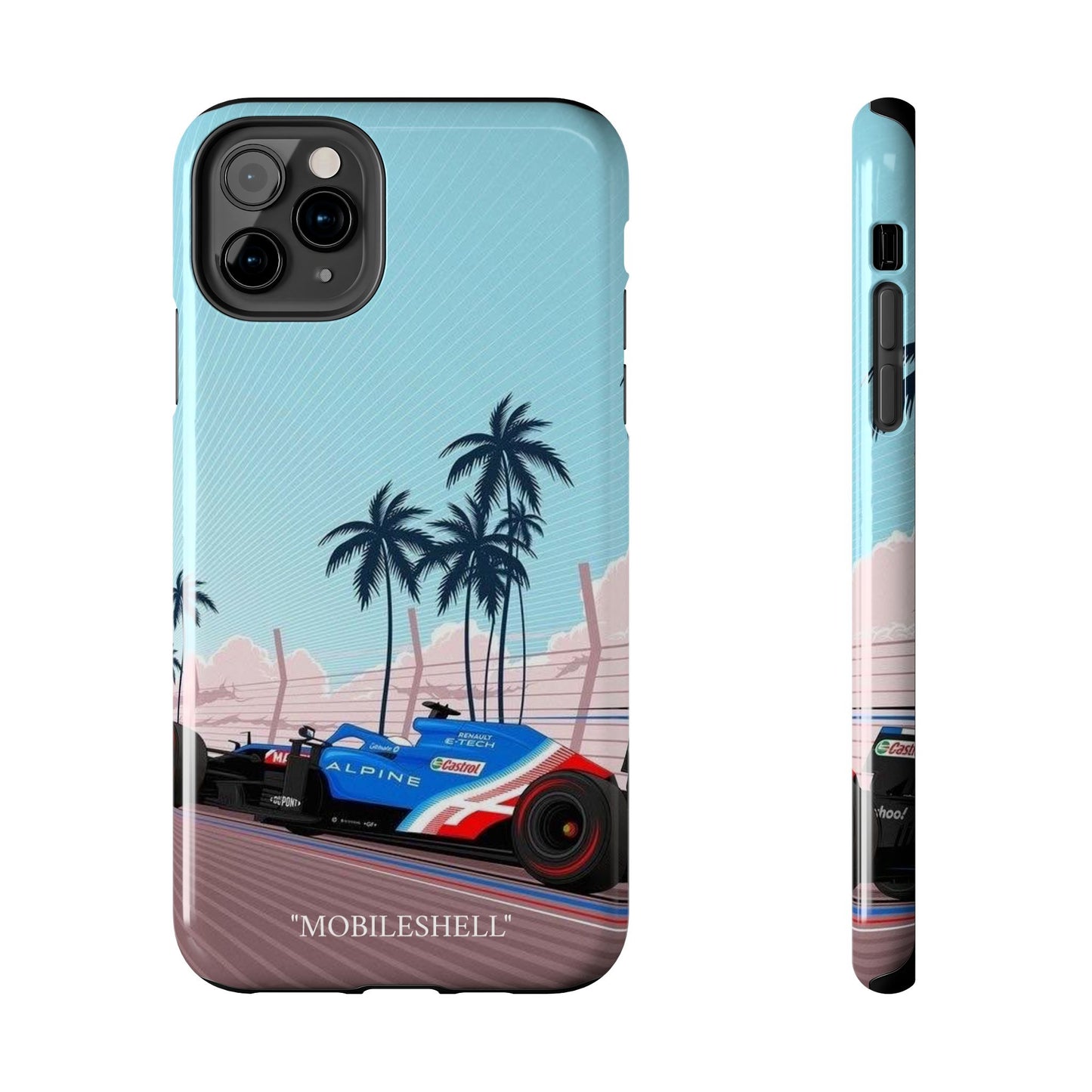 F1 Alpine team car tough phone case