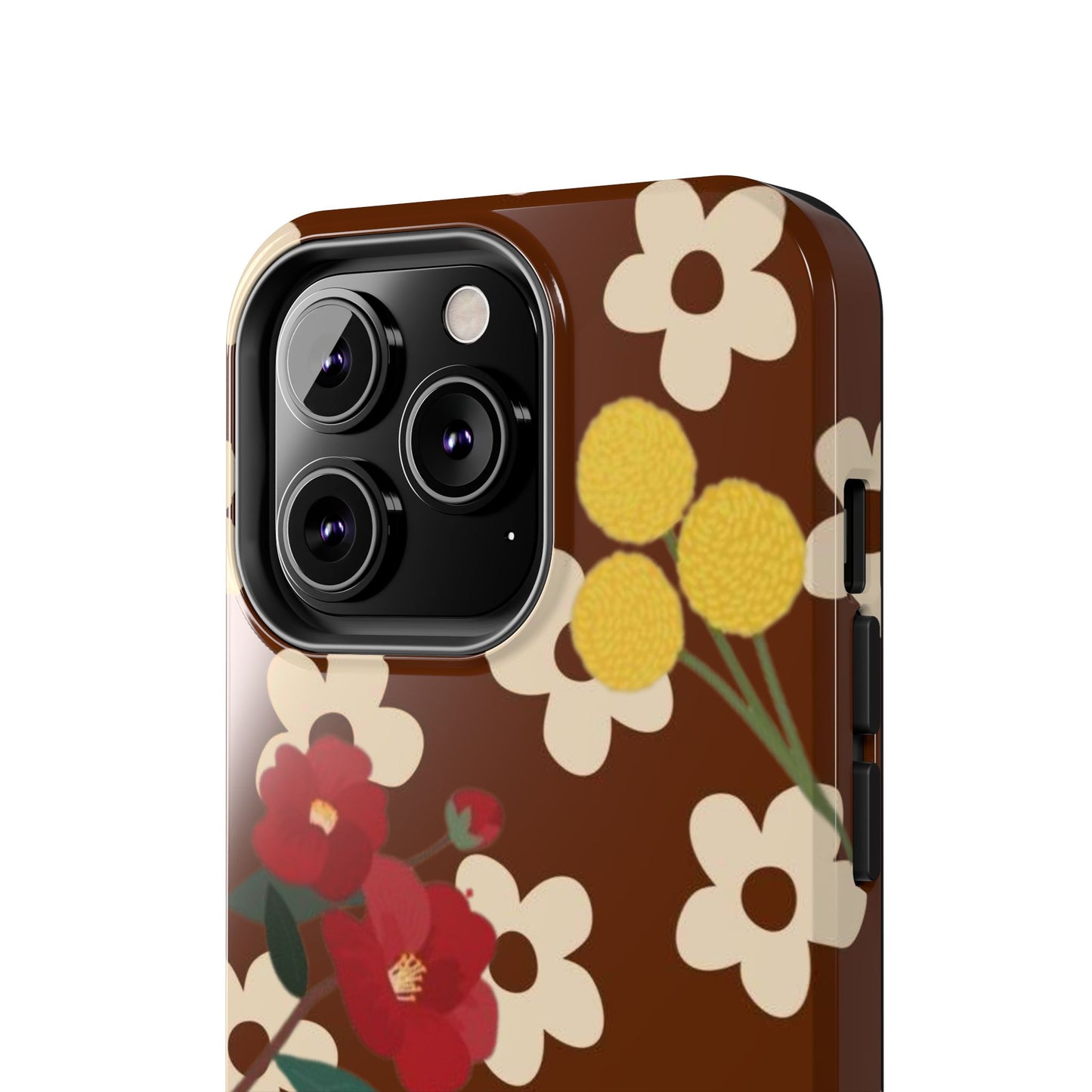 Flower vibe tough phone case