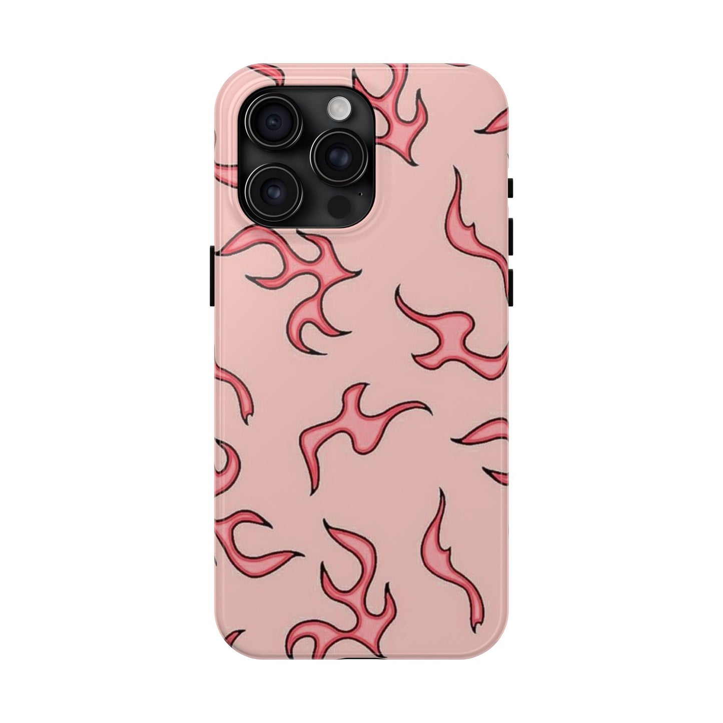 Stylish Flame Tough Phone Case