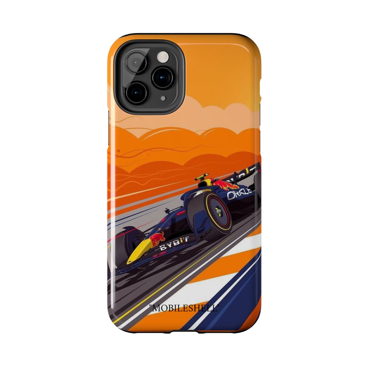 F1 Redbull cartoon tough phone case