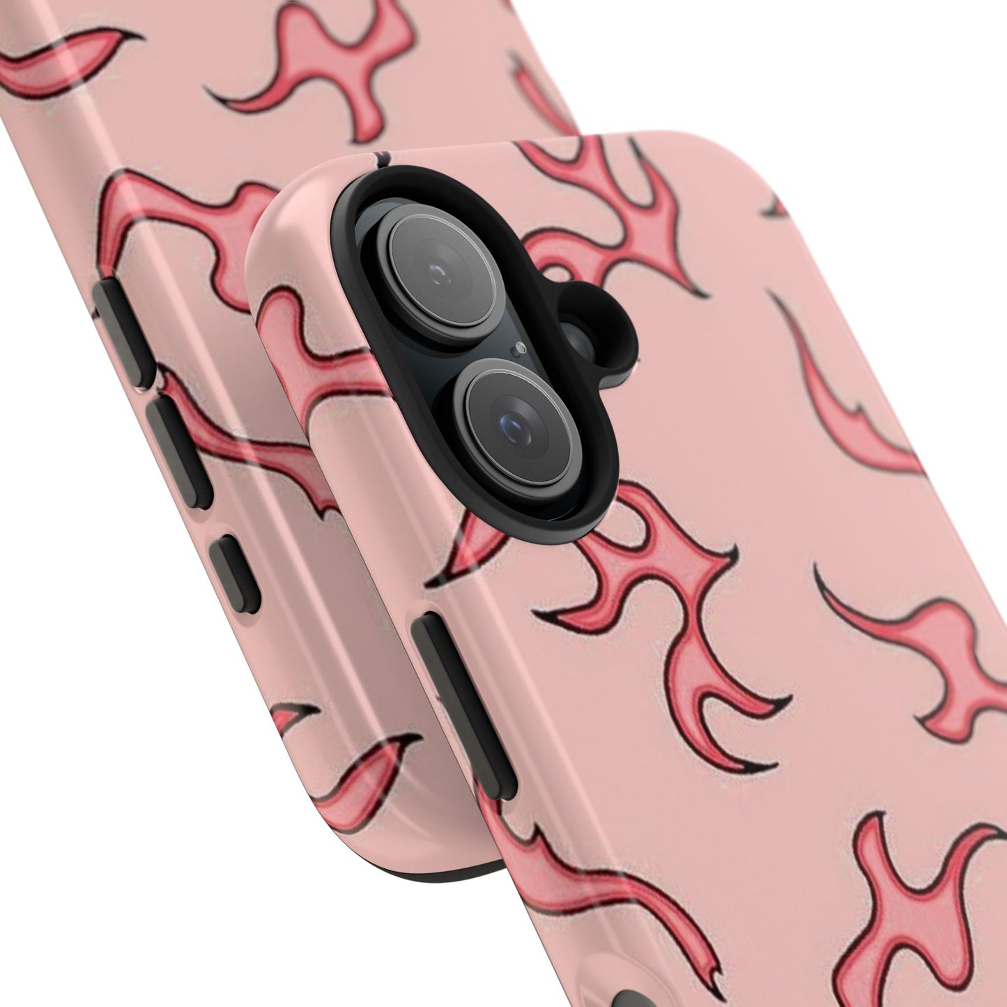 Stylish Flame Tough Phone Case