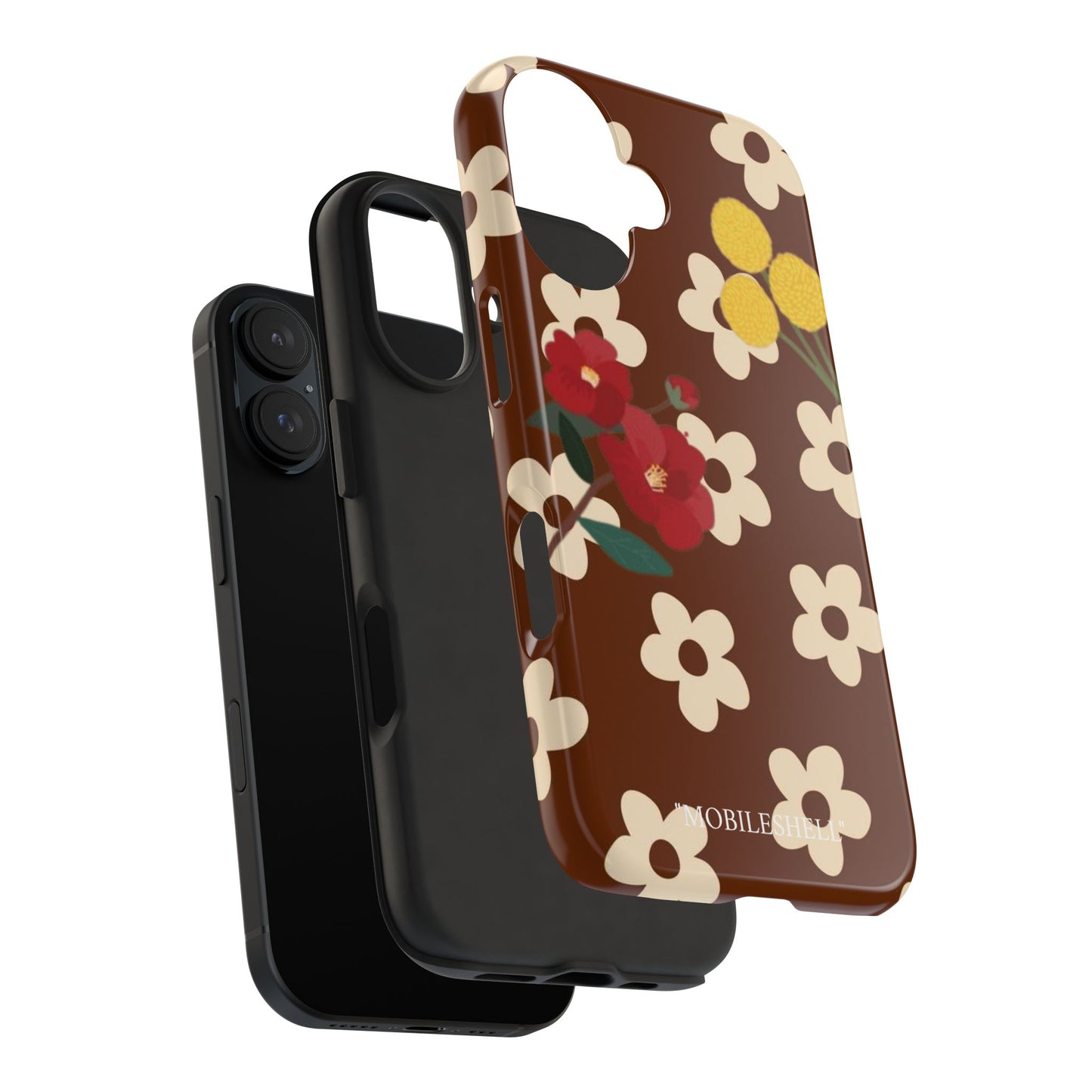 Flower vibe tough phone case