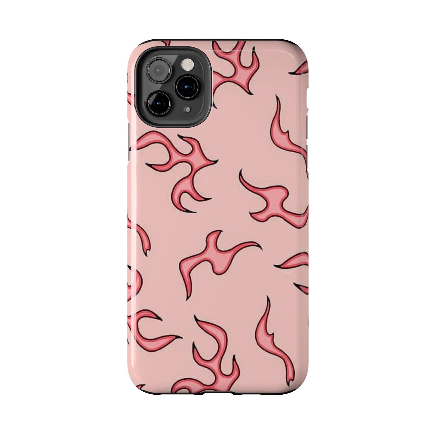 Stylish Flame Tough Phone Case