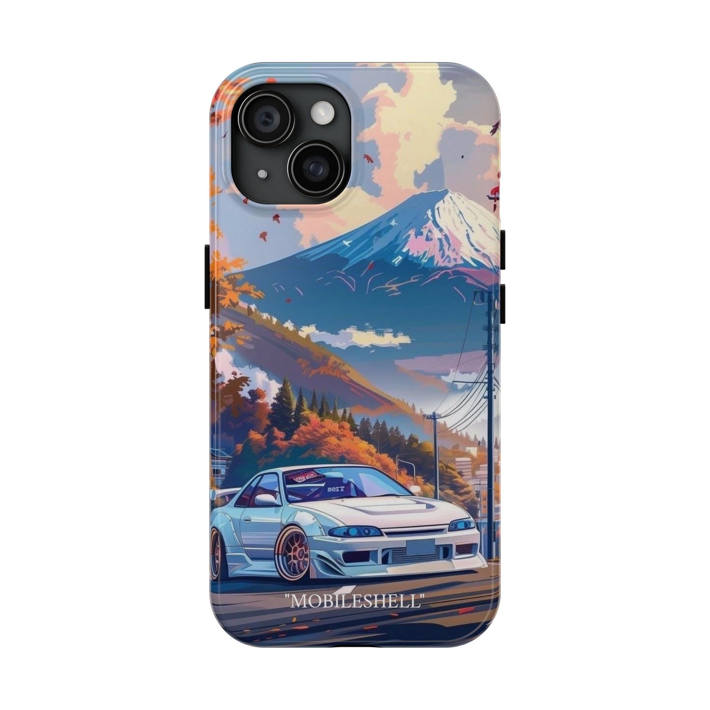 JDM Fuji mountain tough phone case