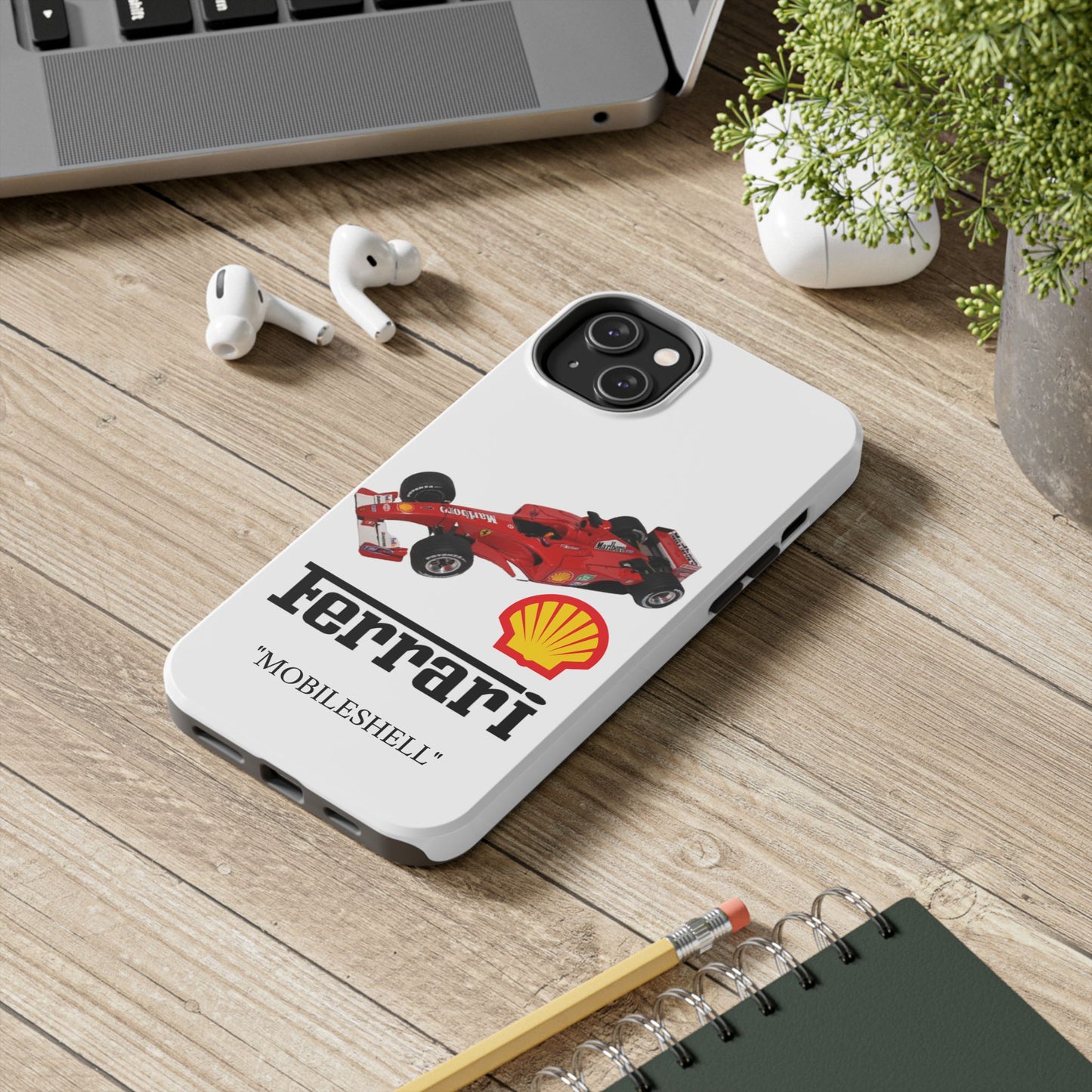 F1 team Shell tough phone case