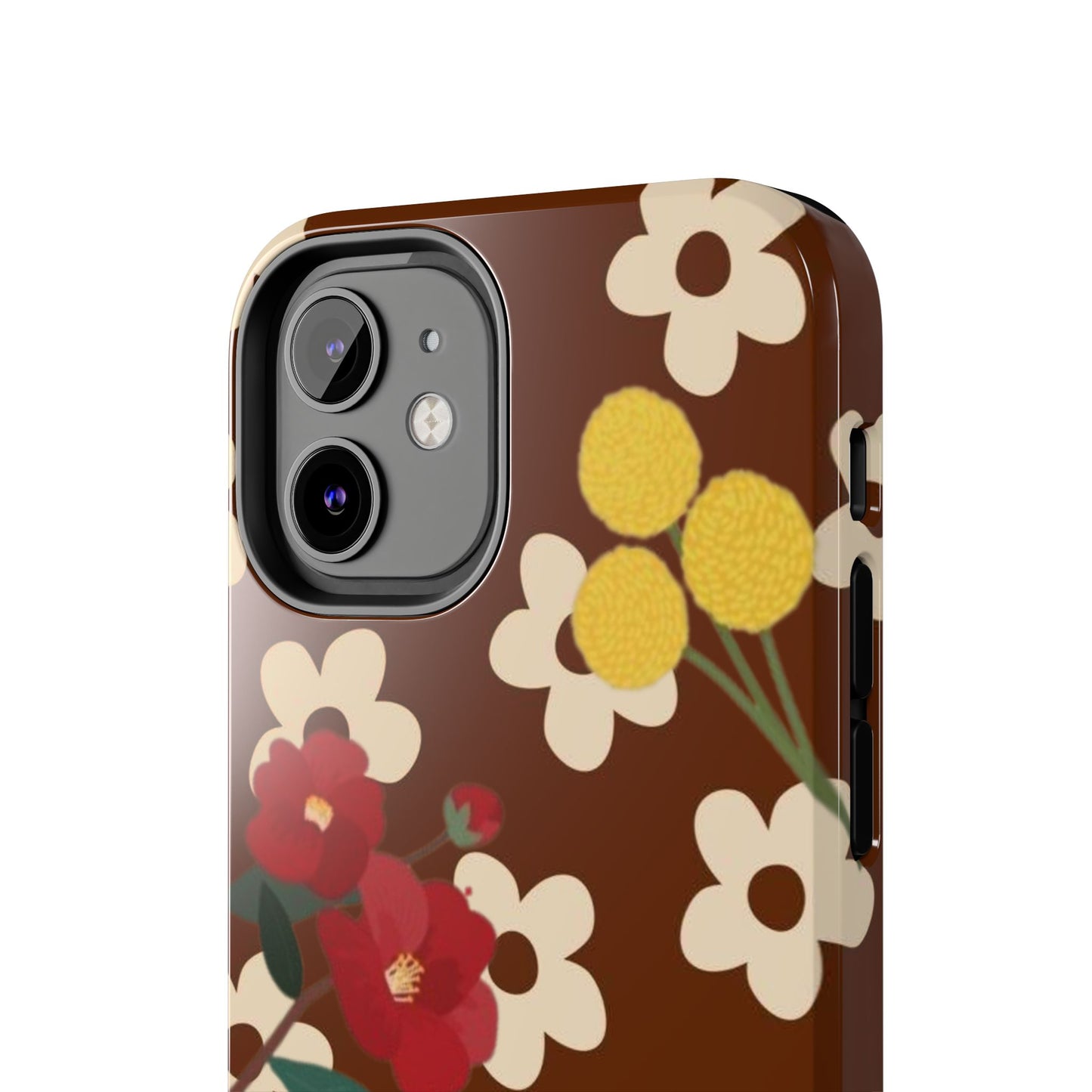 Flower vibe tough phone case