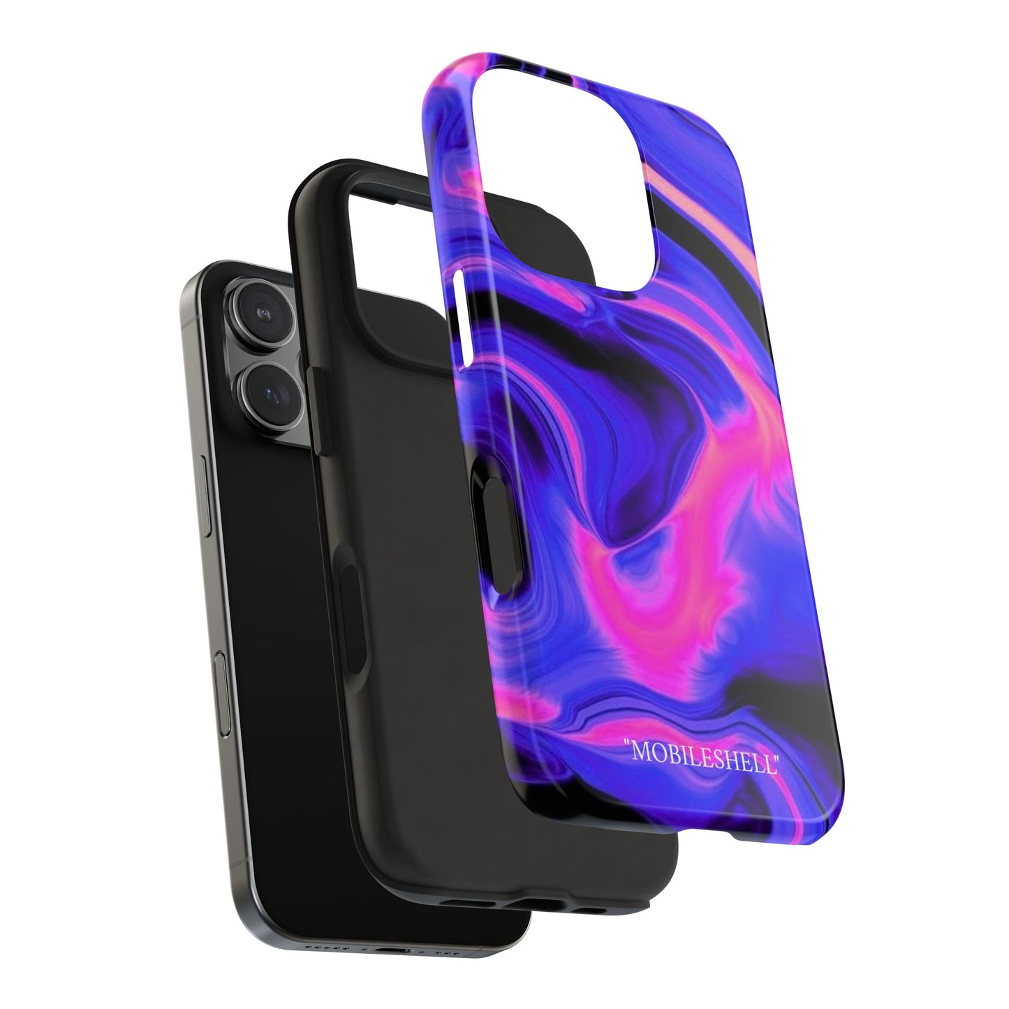 Purple pink dizzy tough case